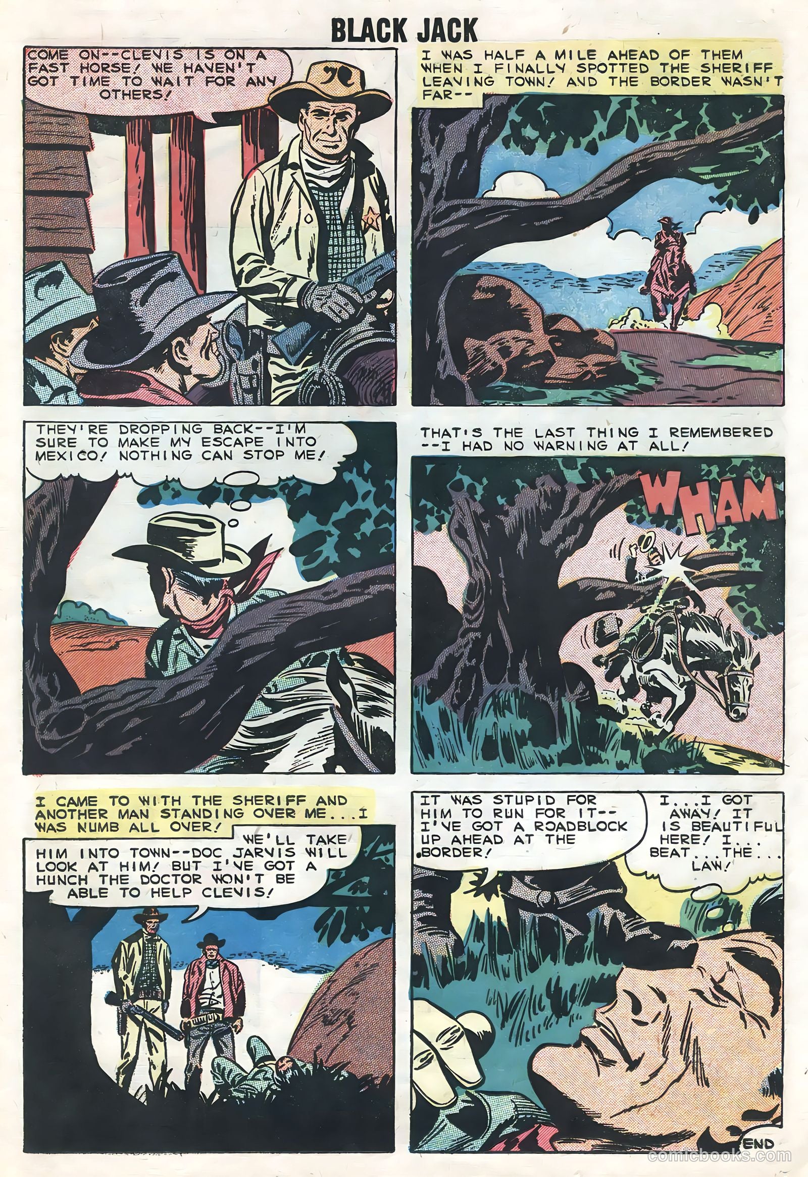 Rocky Lane's Black Jack #28 — page 23 of 36