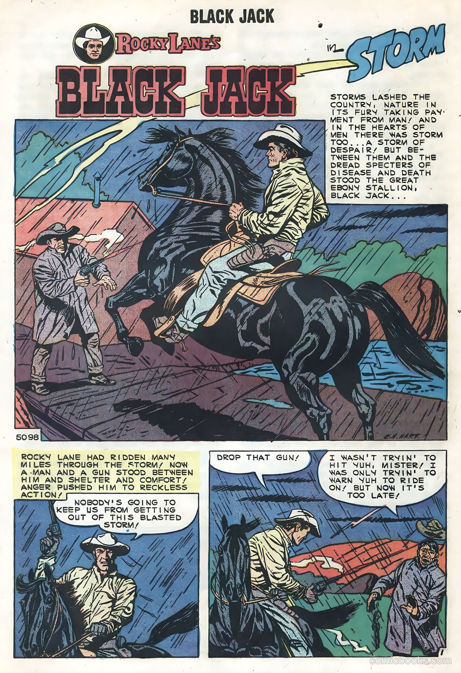 Rocky Lane's Black Jack #28 — page 28 of 36