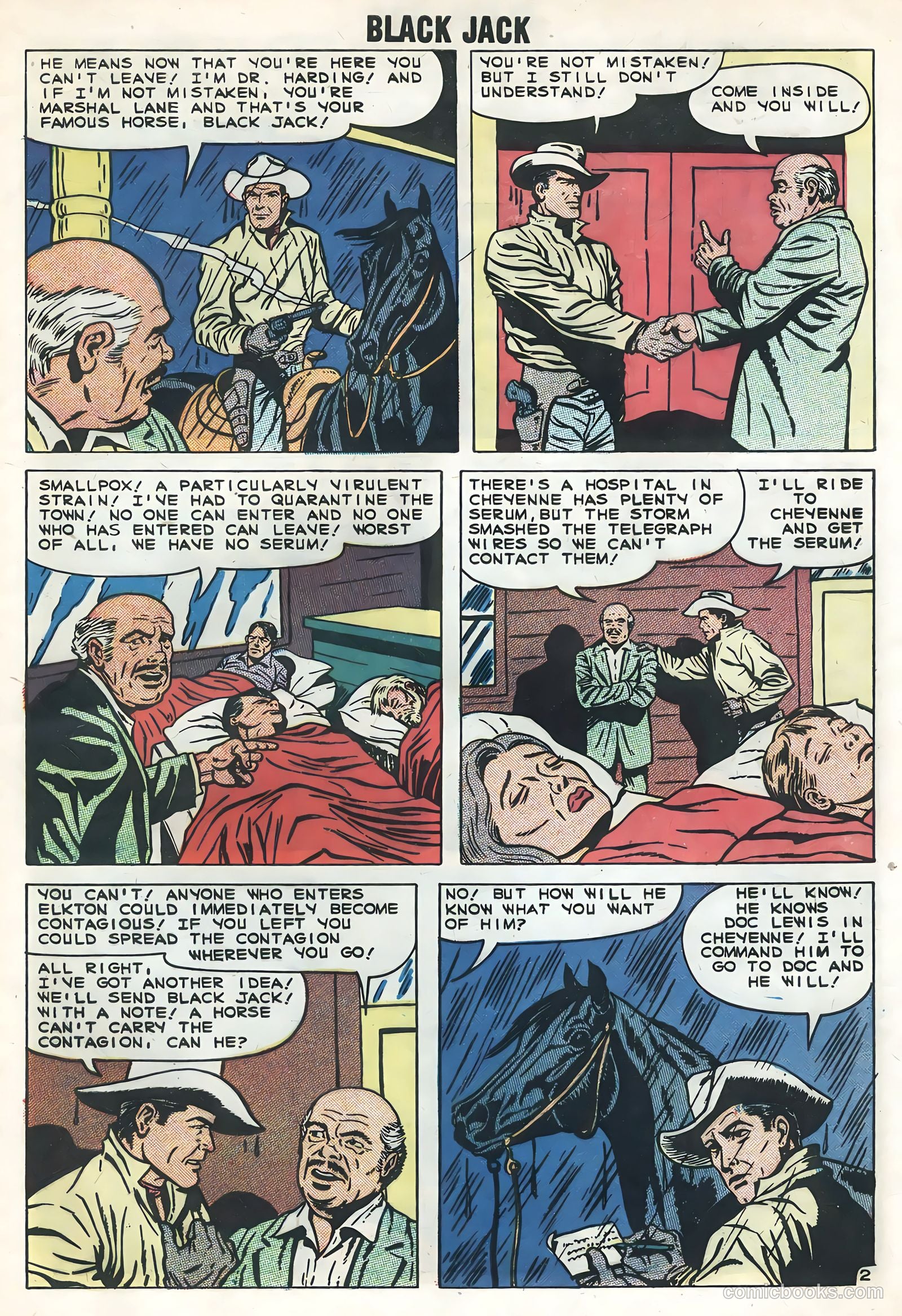 Rocky Lane's Black Jack #28 — page 29 of 36