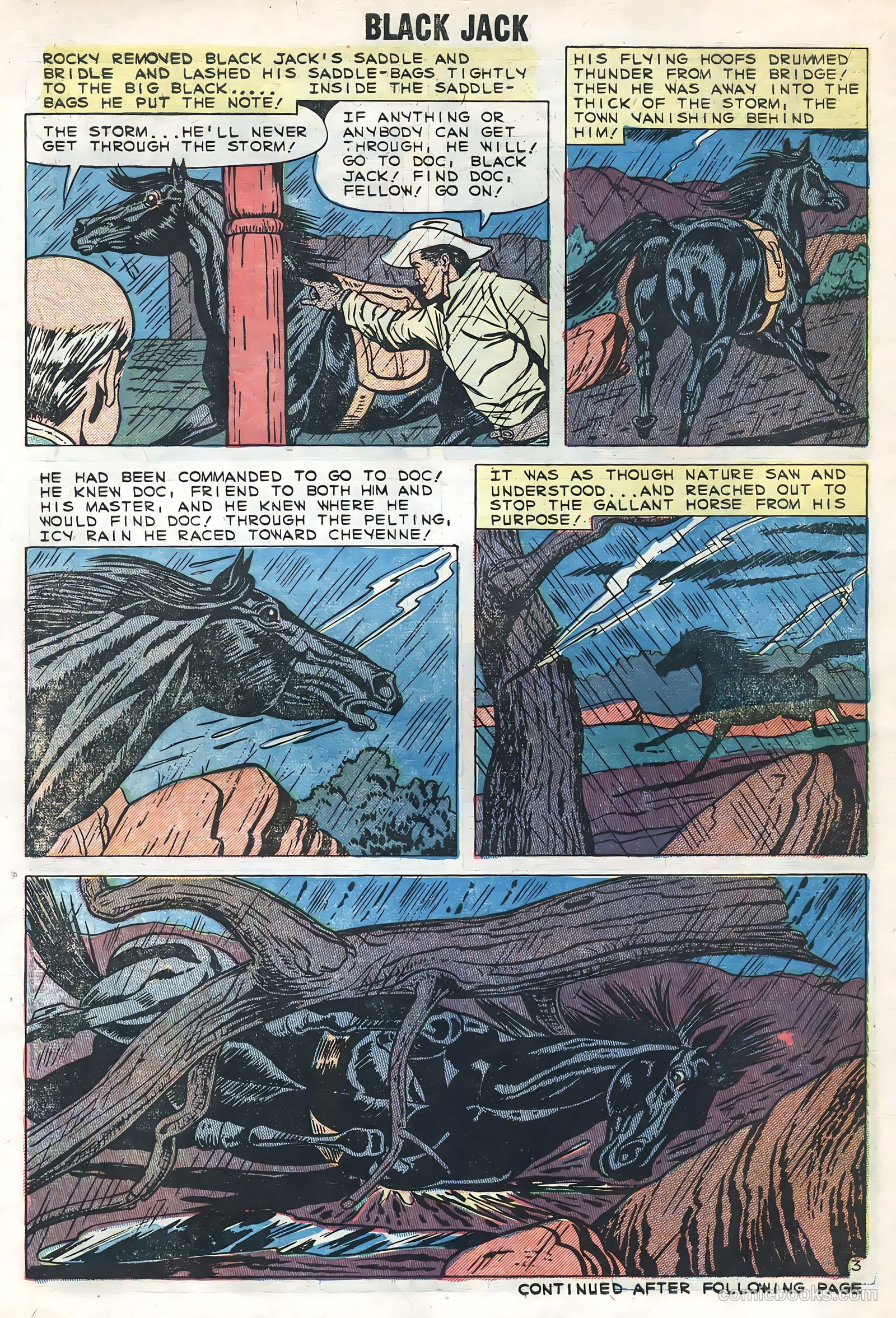 Rocky Lane's Black Jack #28 — page 30 of 36