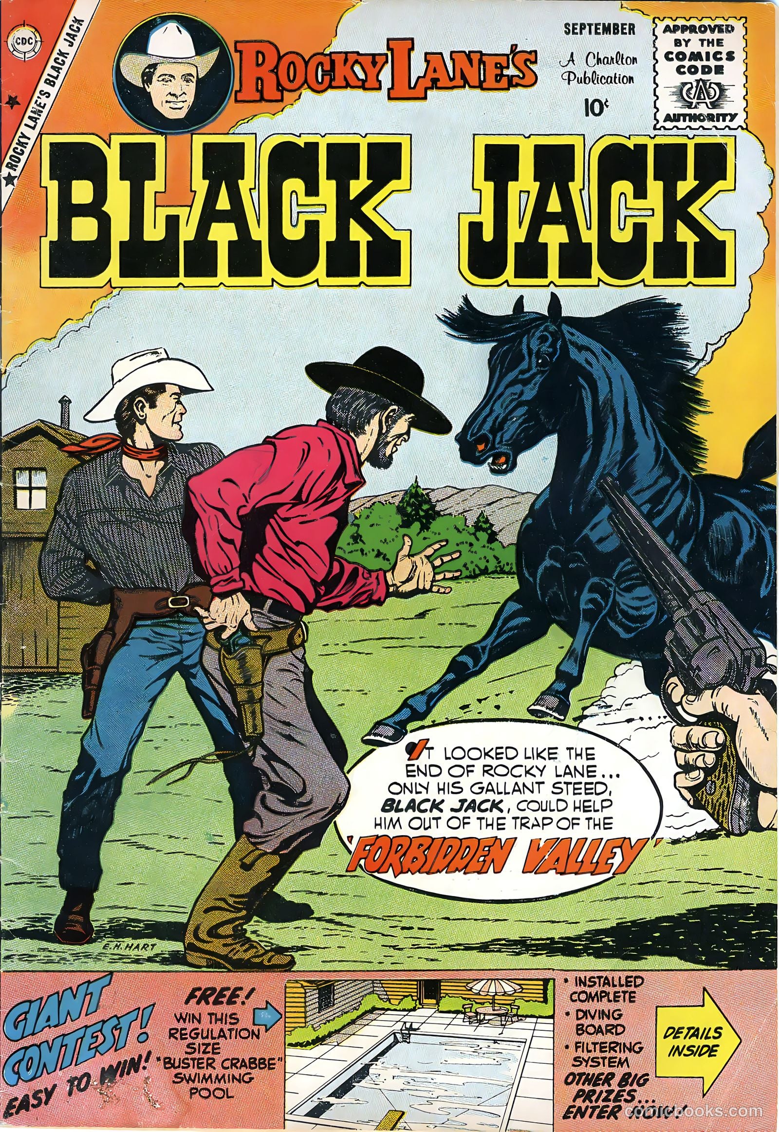 Rocky Lane's Black Jack #29 — page 1 of 36
