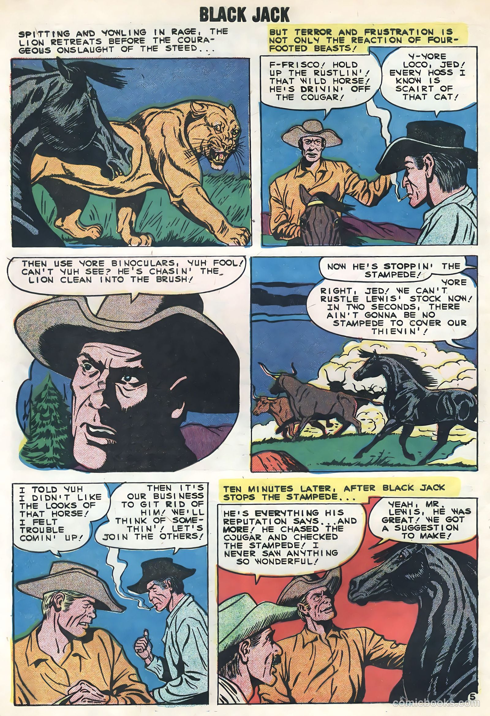 Rocky Lane's Black Jack #29 — page 8 of 36