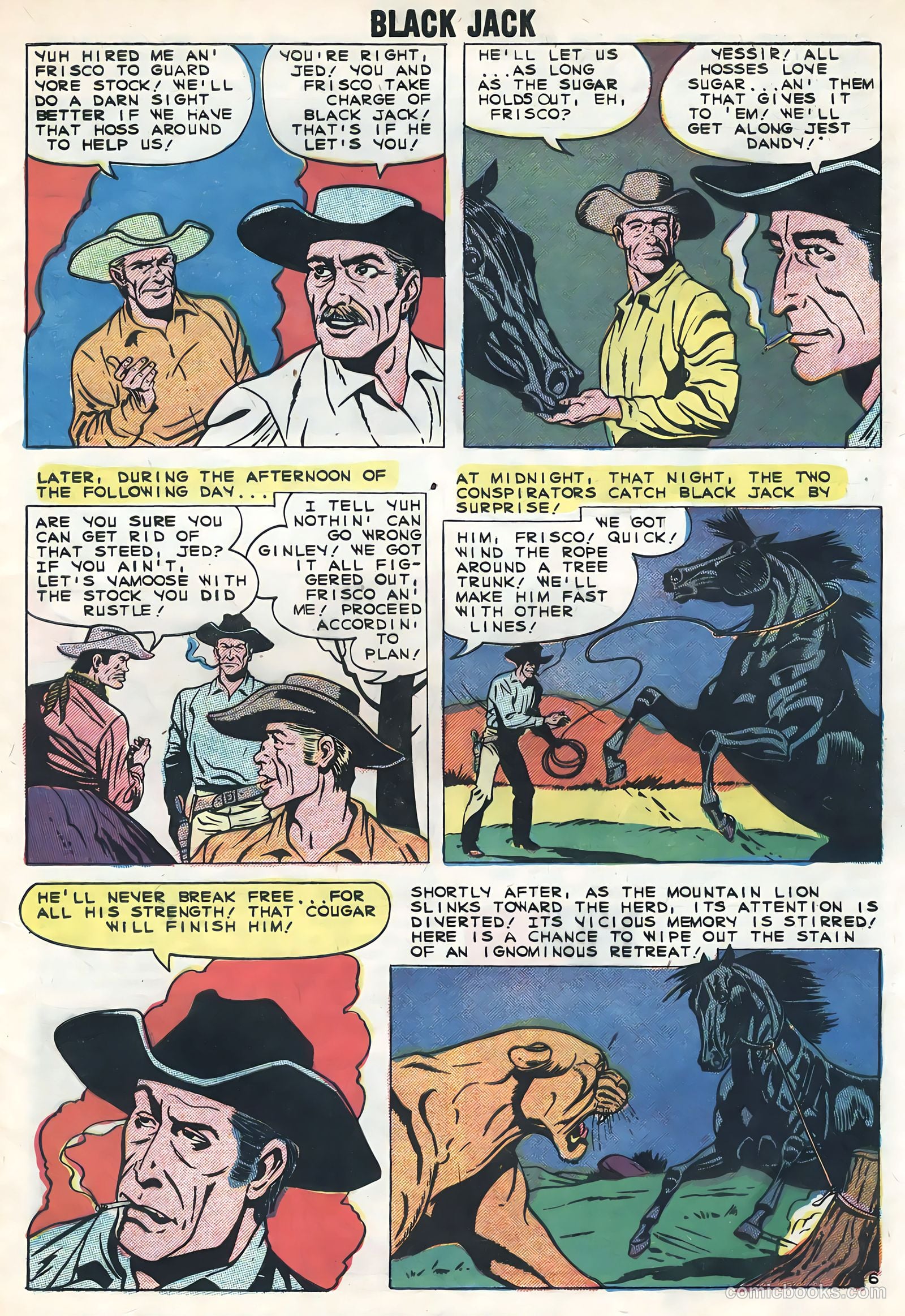 Rocky Lane's Black Jack #29 — page 9 of 36