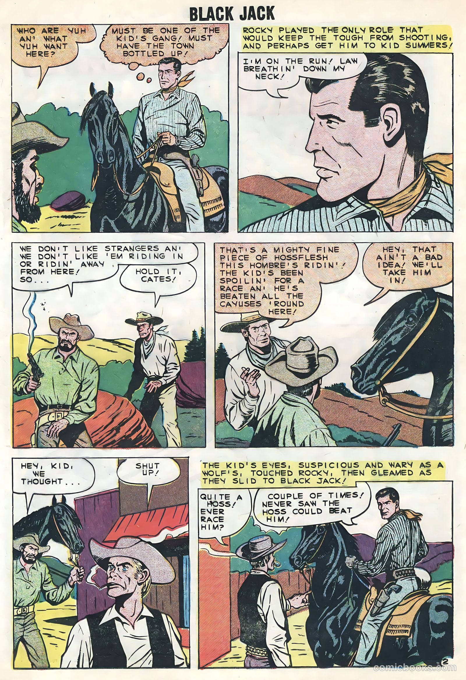 Rocky Lane's Black Jack #29 — page 16 of 36