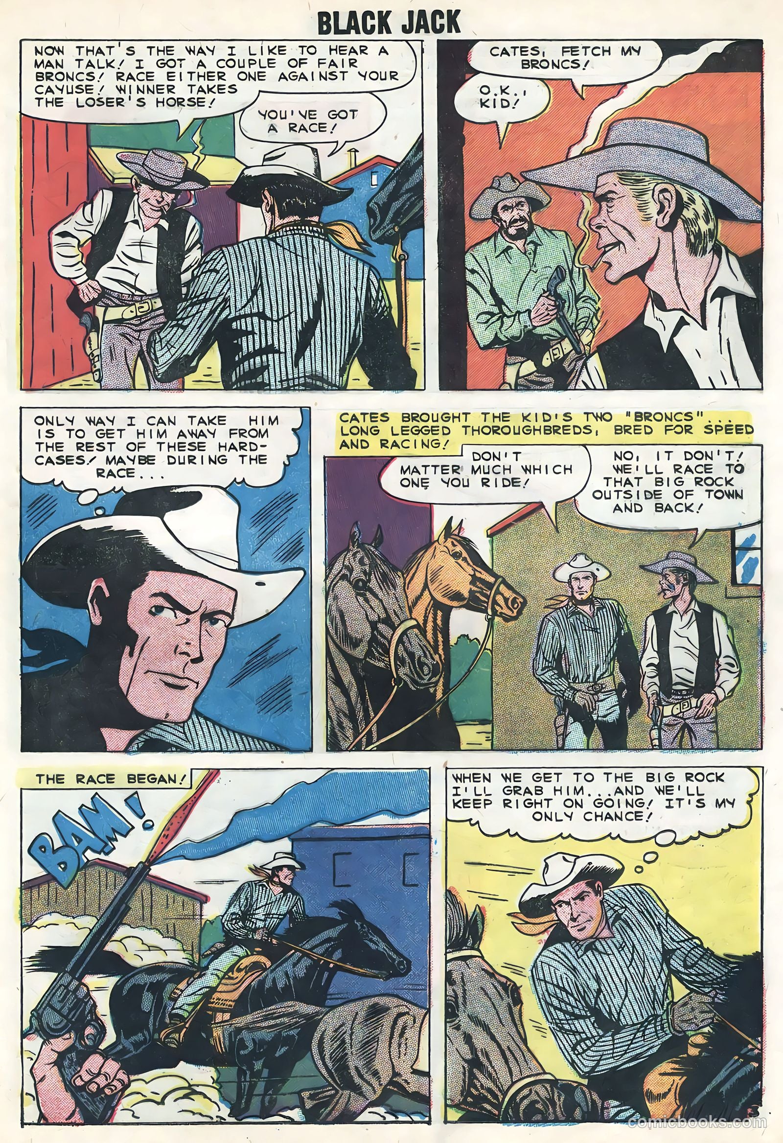 Rocky Lane's Black Jack #29 — page 17 of 36