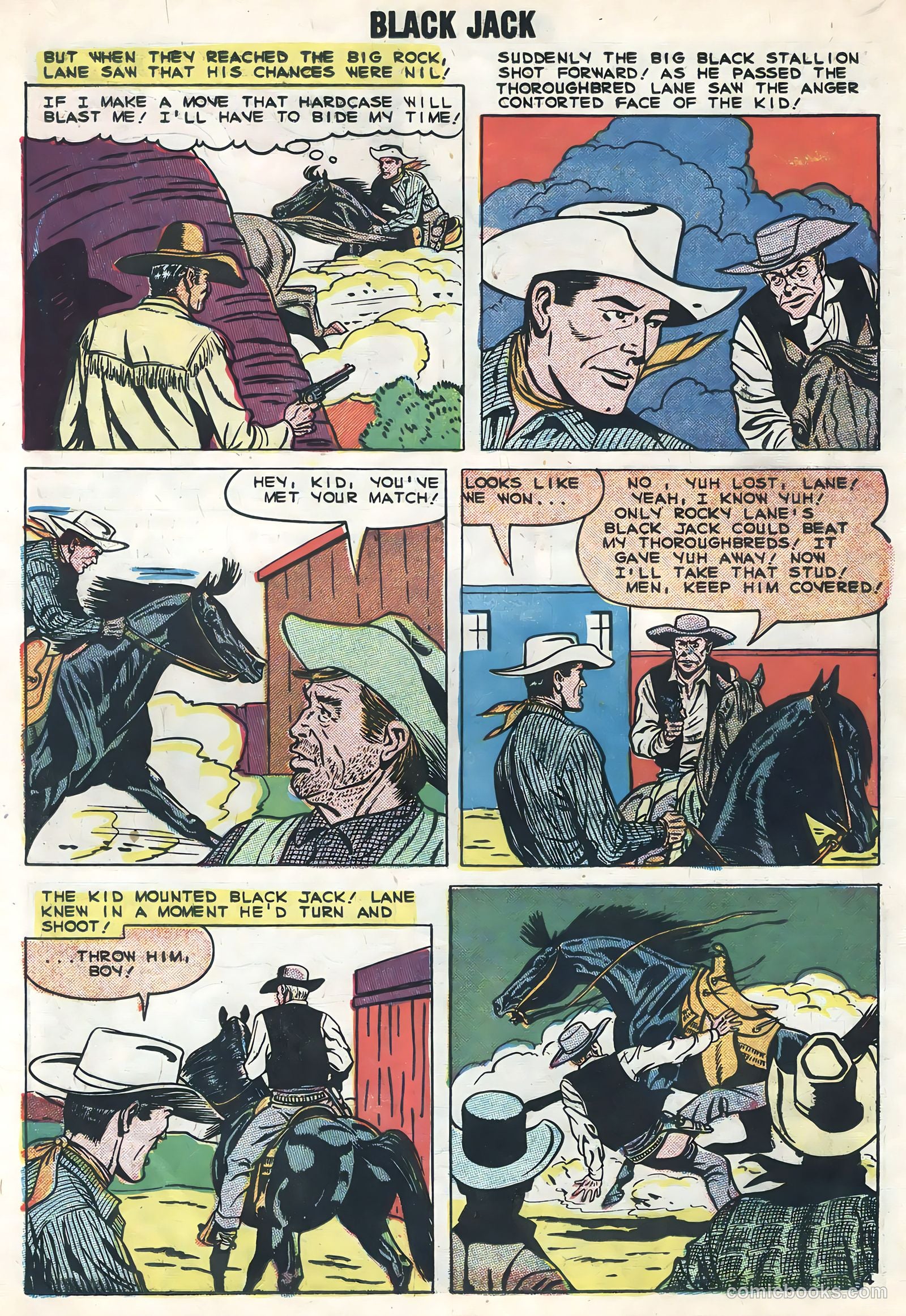 Rocky Lane's Black Jack #29 — page 18 of 36