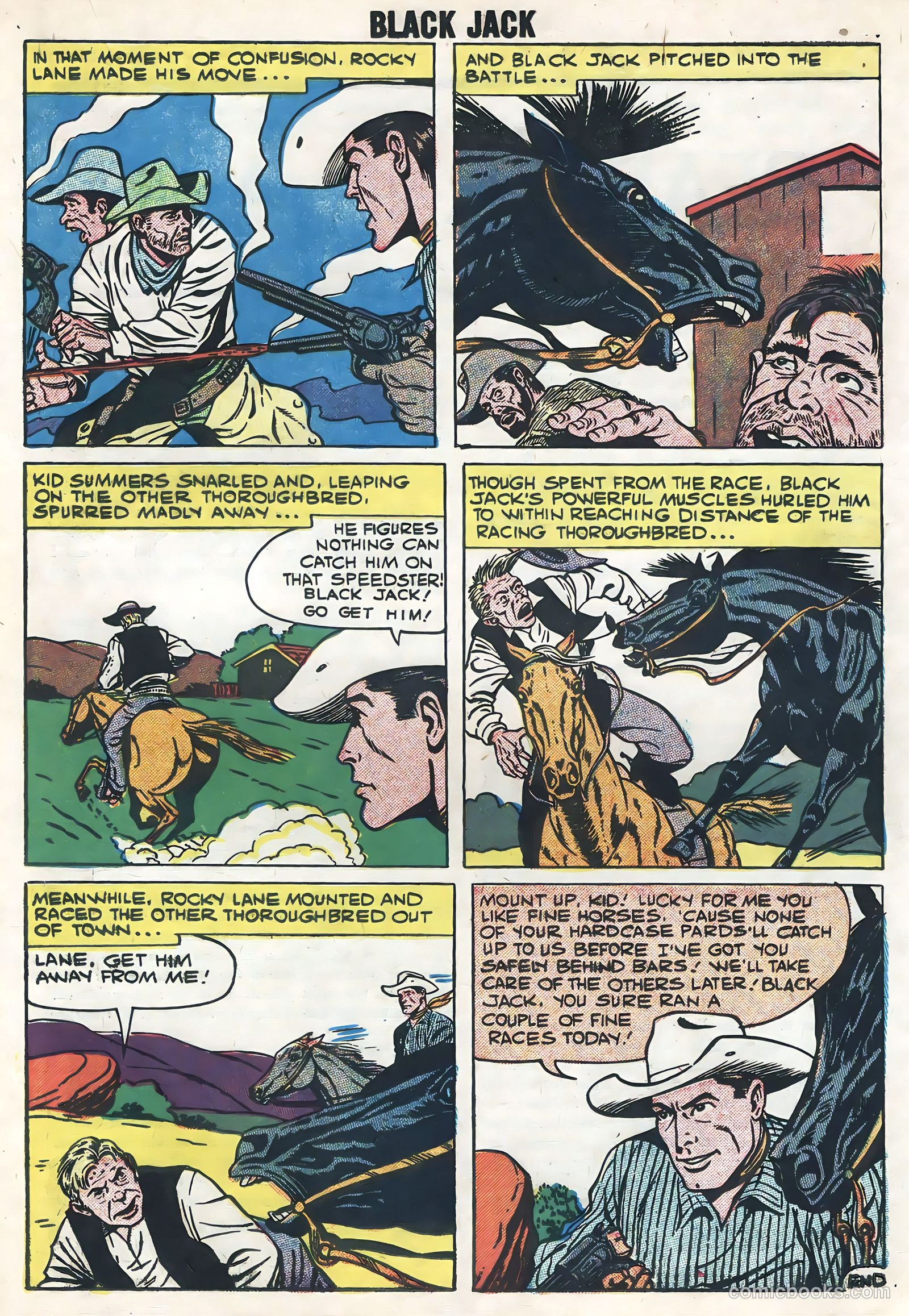 Rocky Lane's Black Jack #29 — page 19 of 36