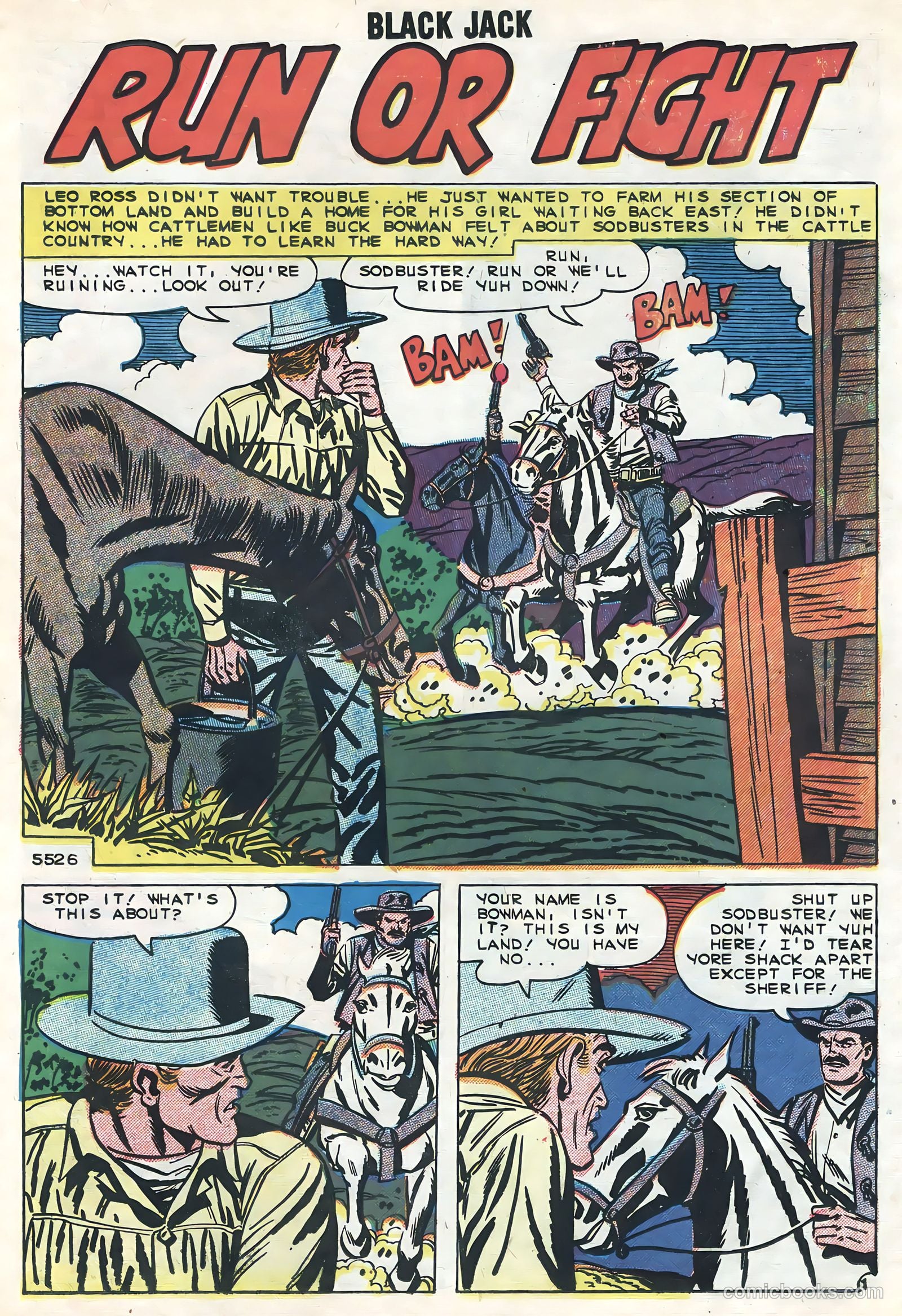Rocky Lane's Black Jack #29 — page 23 of 36