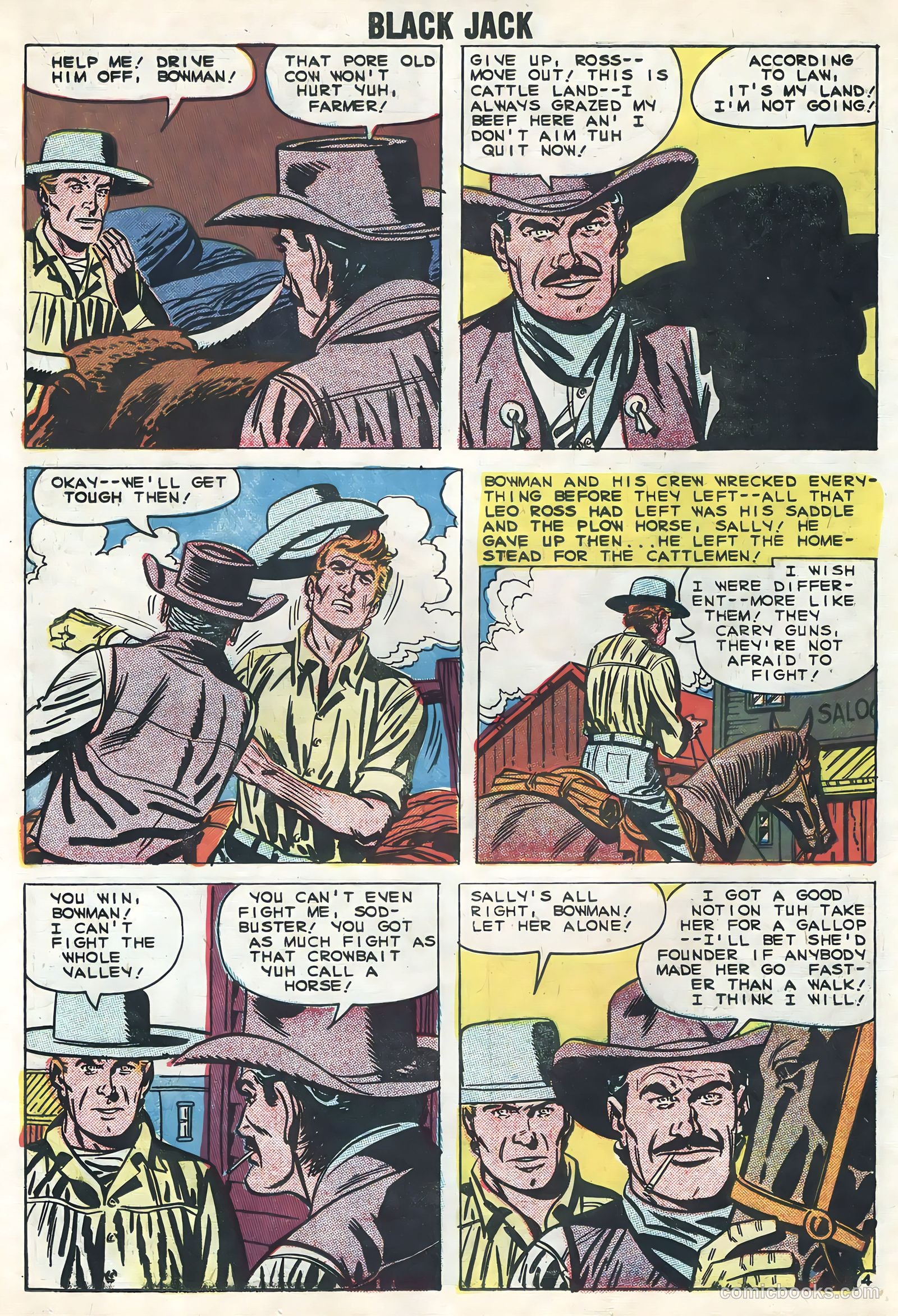 Rocky Lane's Black Jack #29 — page 26 of 36