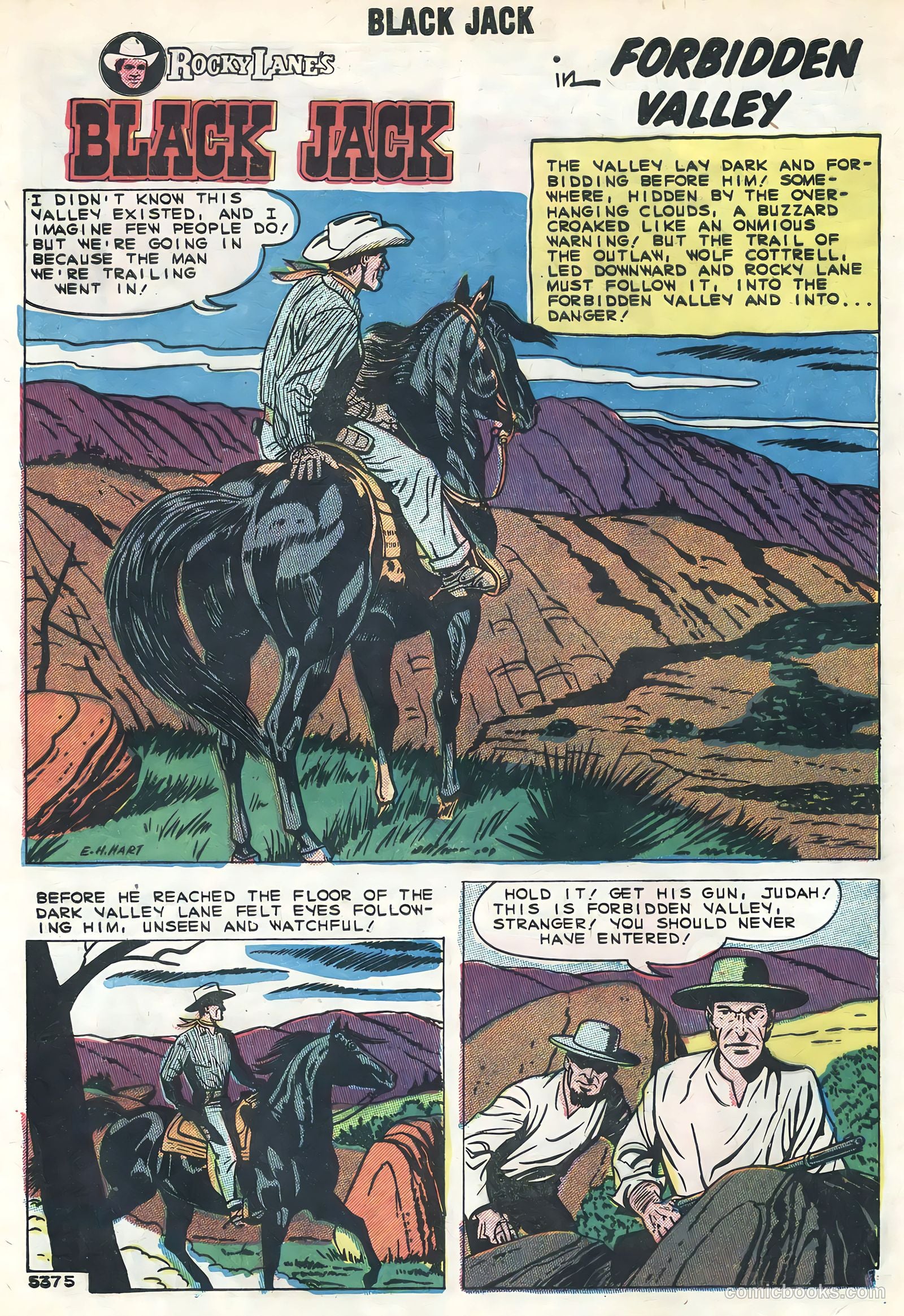 Rocky Lane's Black Jack #29 — page 28 of 36