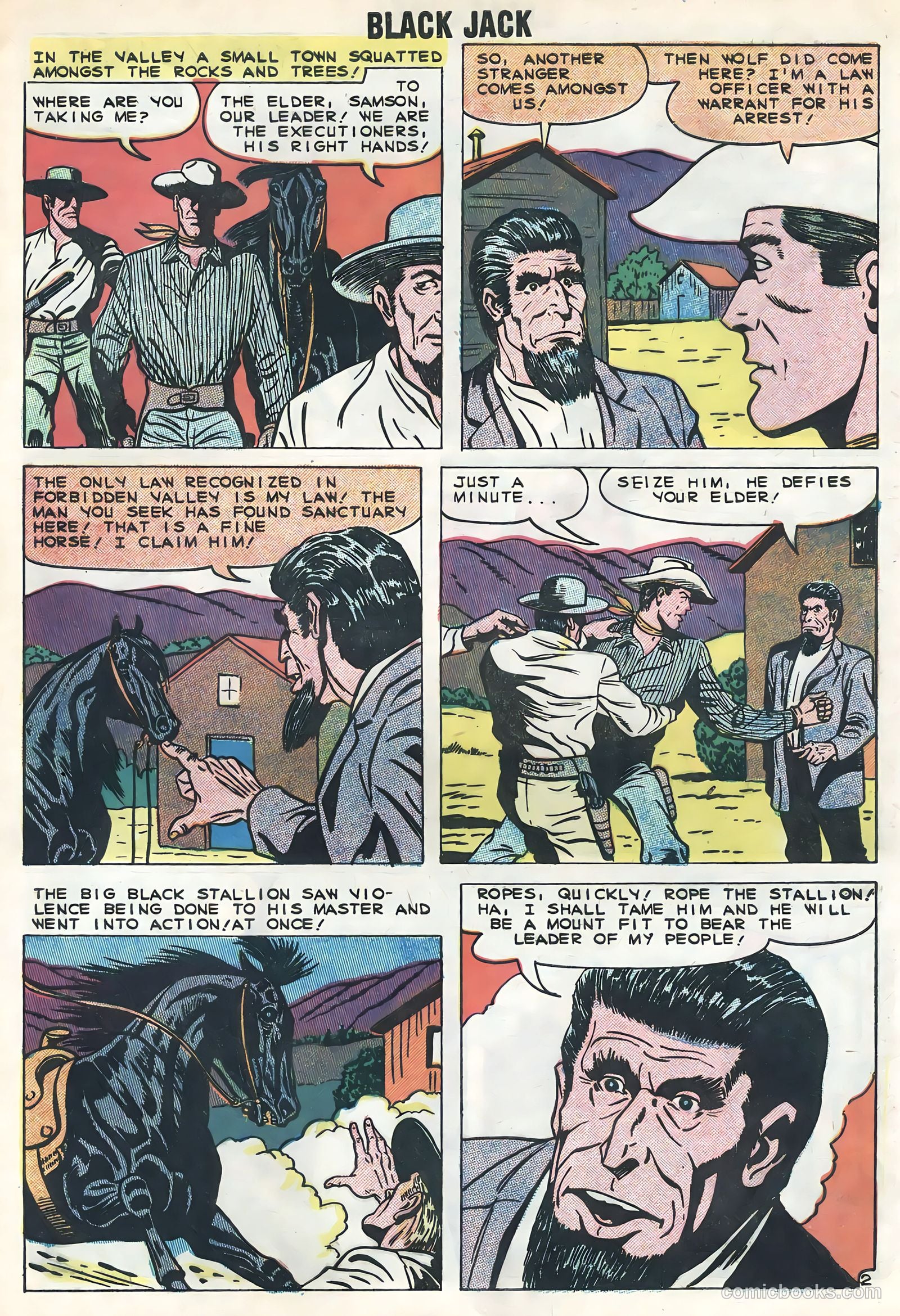 Rocky Lane's Black Jack #29 — page 29 of 36