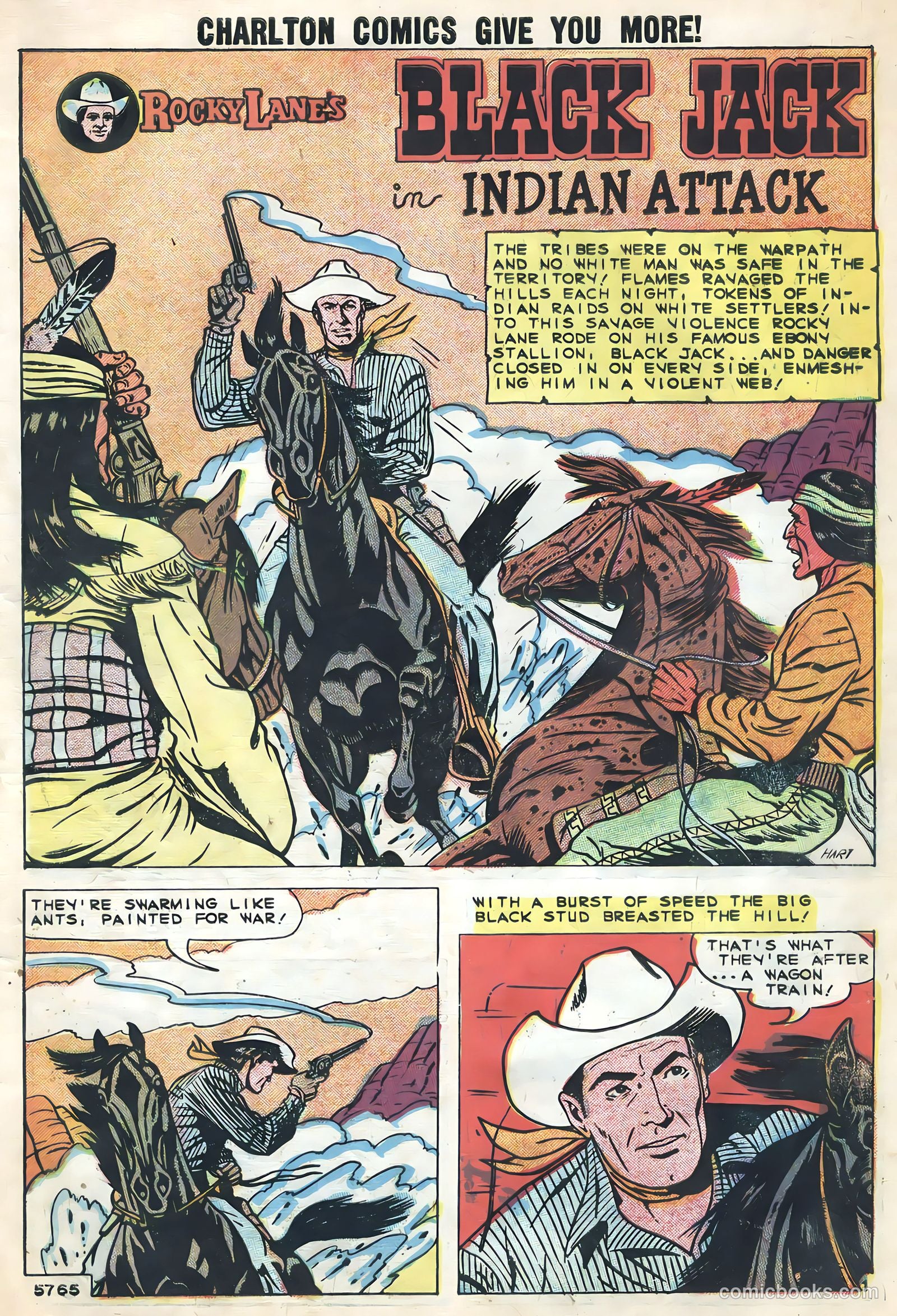 Rocky Lane's Black Jack #30 — page 3 of 36