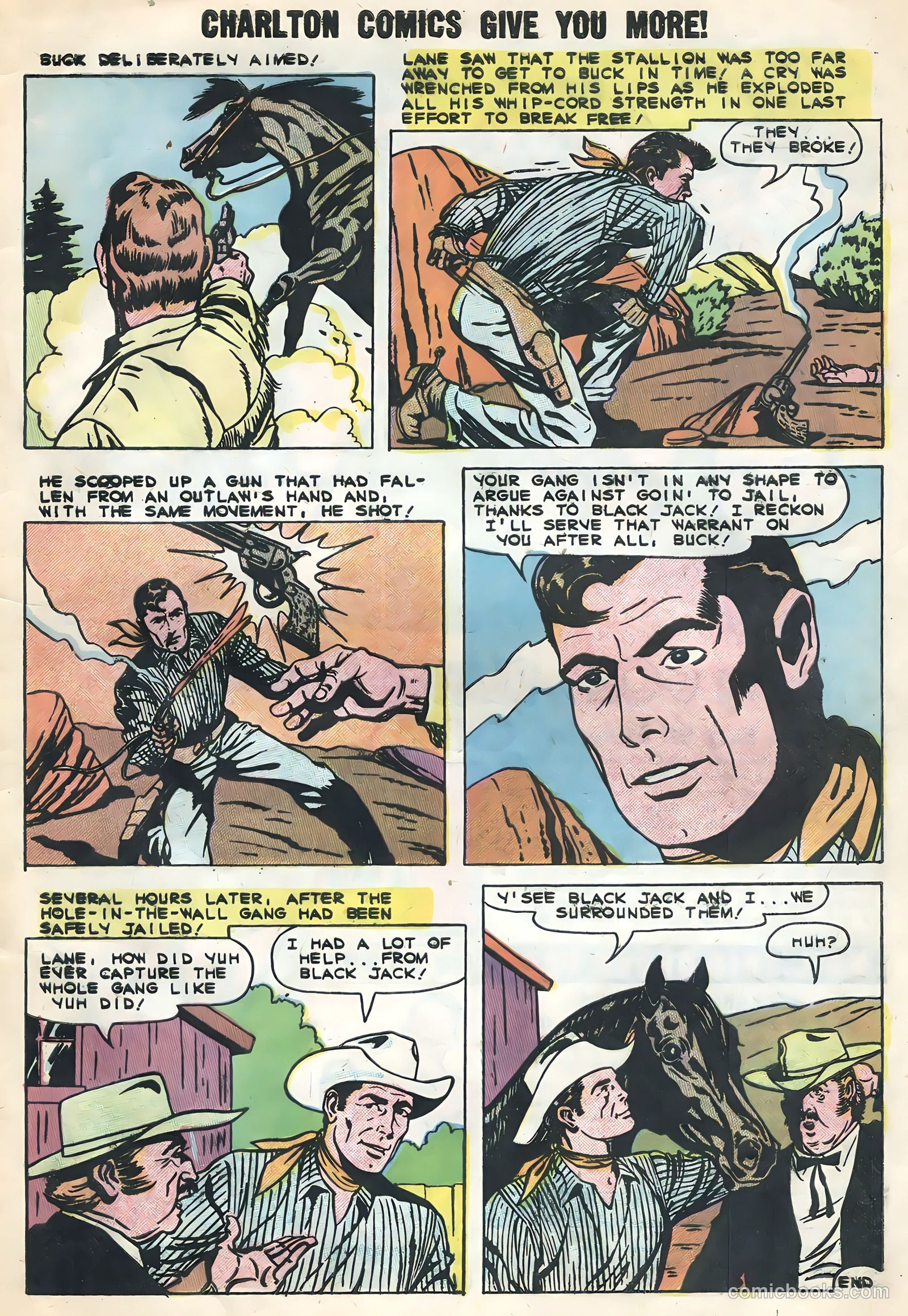 Rocky Lane's Black Jack #30 — page 33 of 36