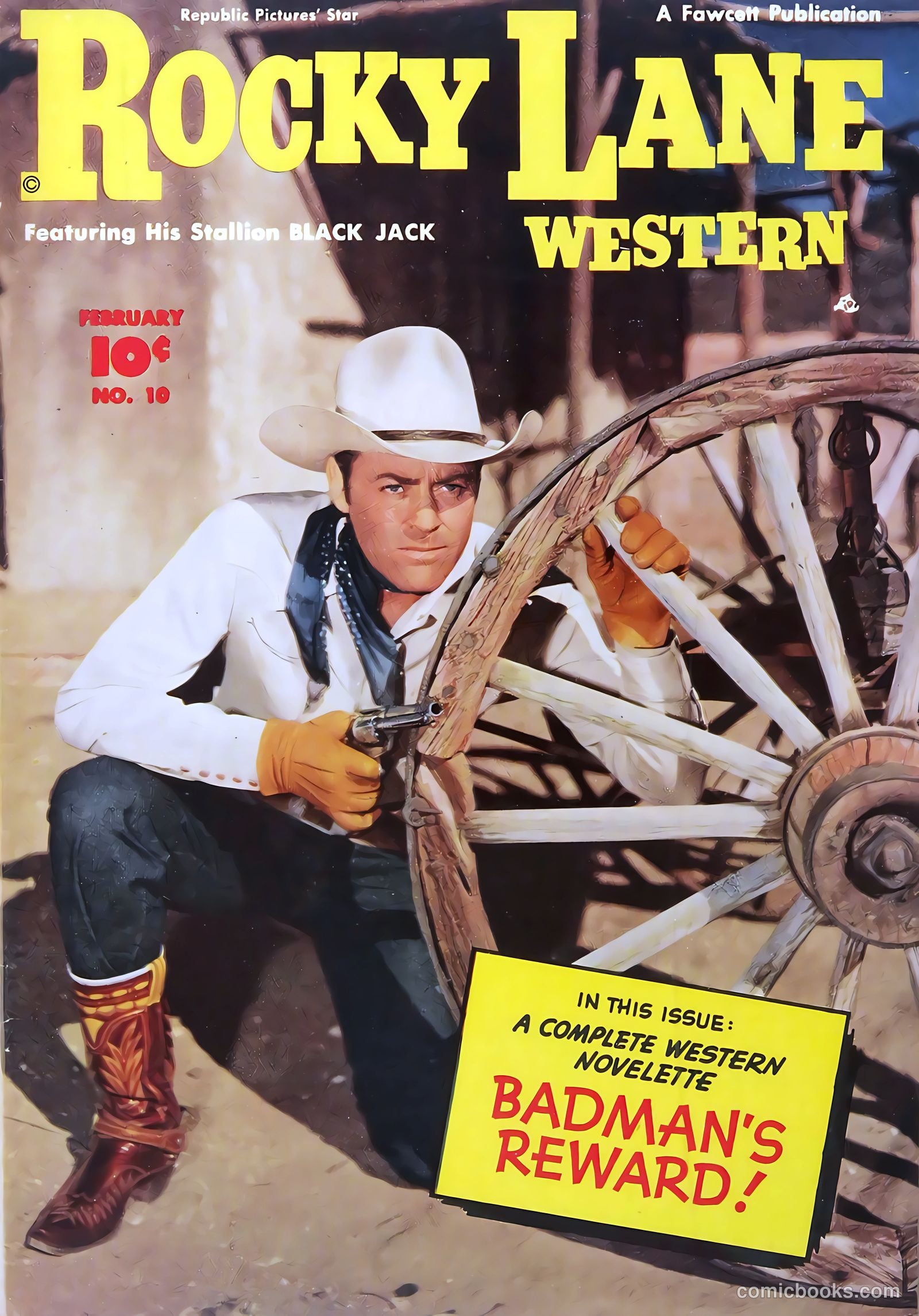 Rocky Lane Western #10 — page 1 of 36