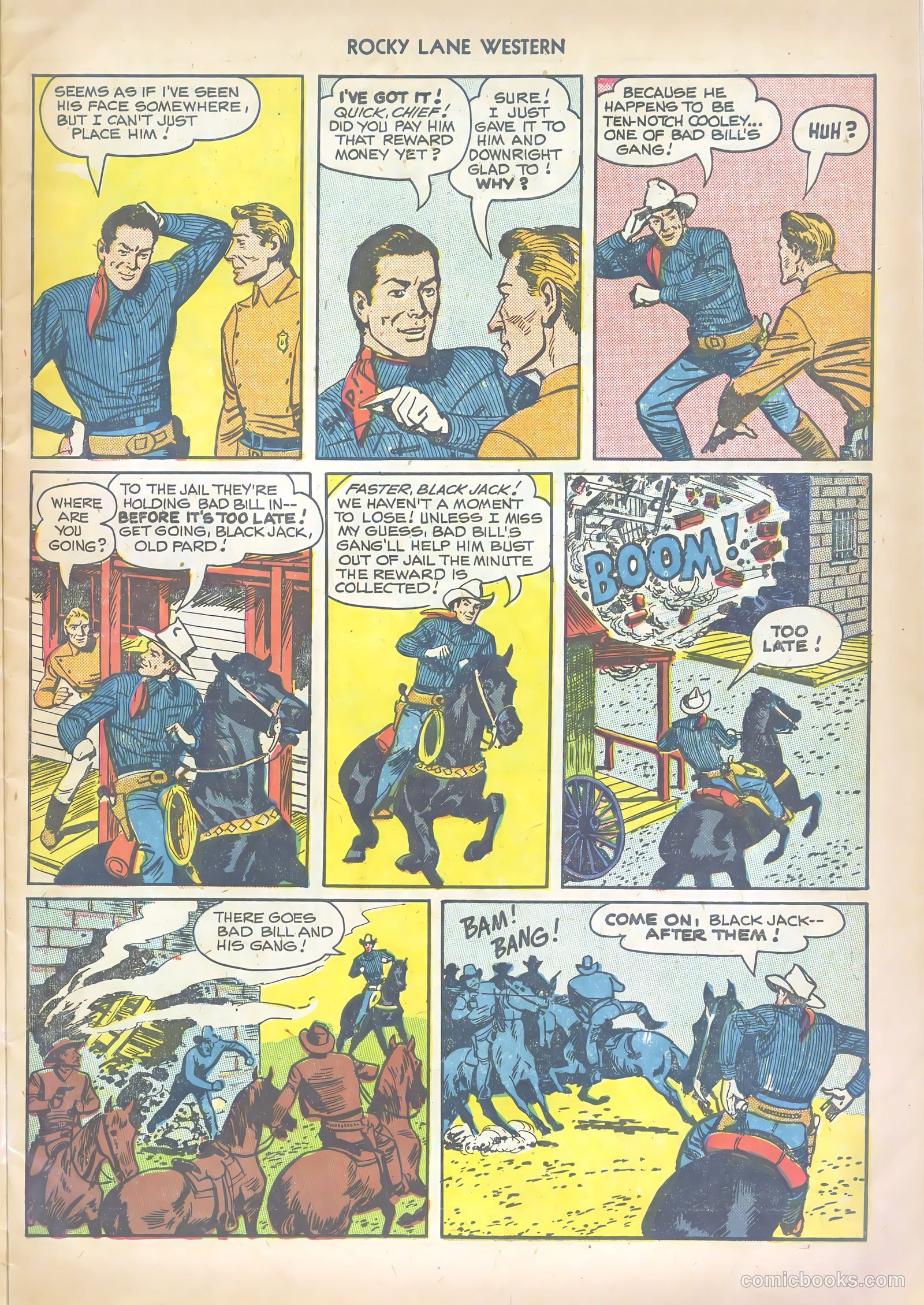 Rocky Lane Western #10 — page 7 of 36