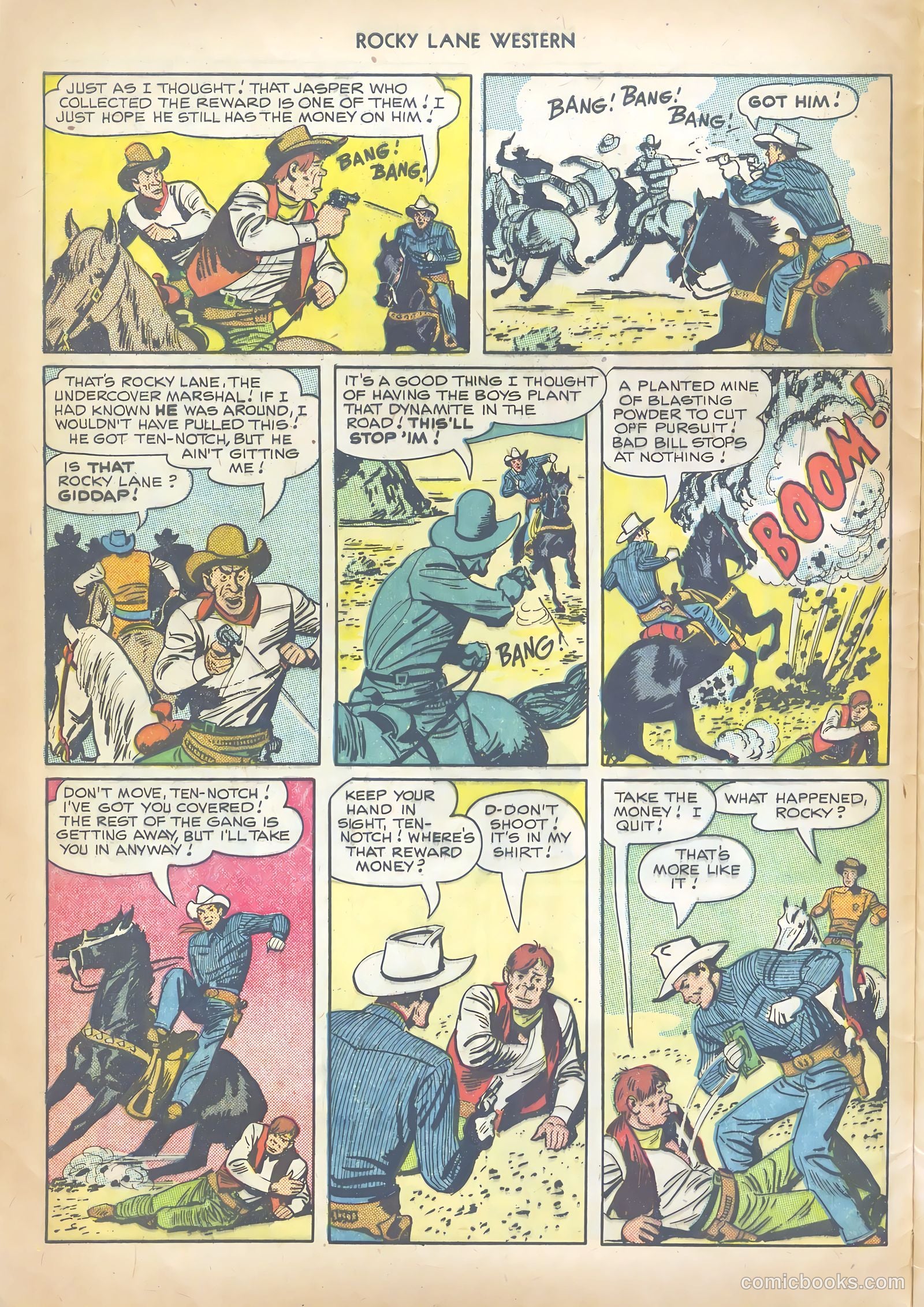 Rocky Lane Western #10 — page 8 of 36