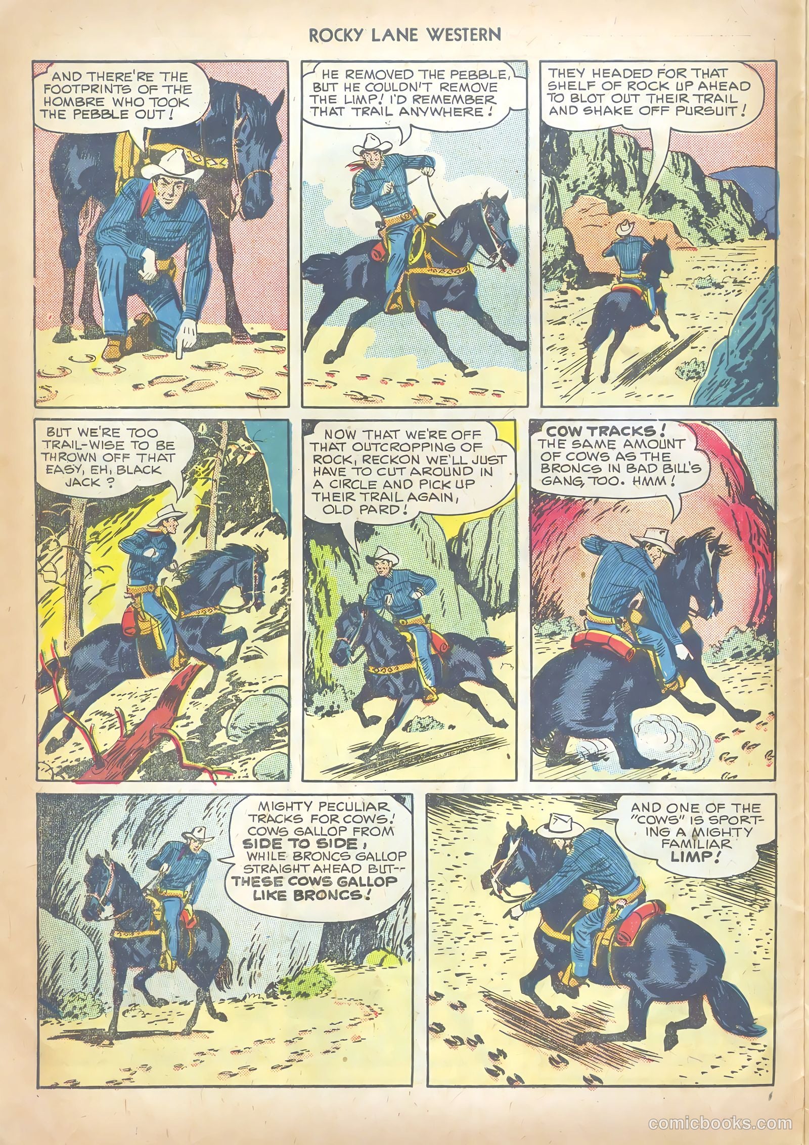 Rocky Lane Western #10 — page 10 of 36