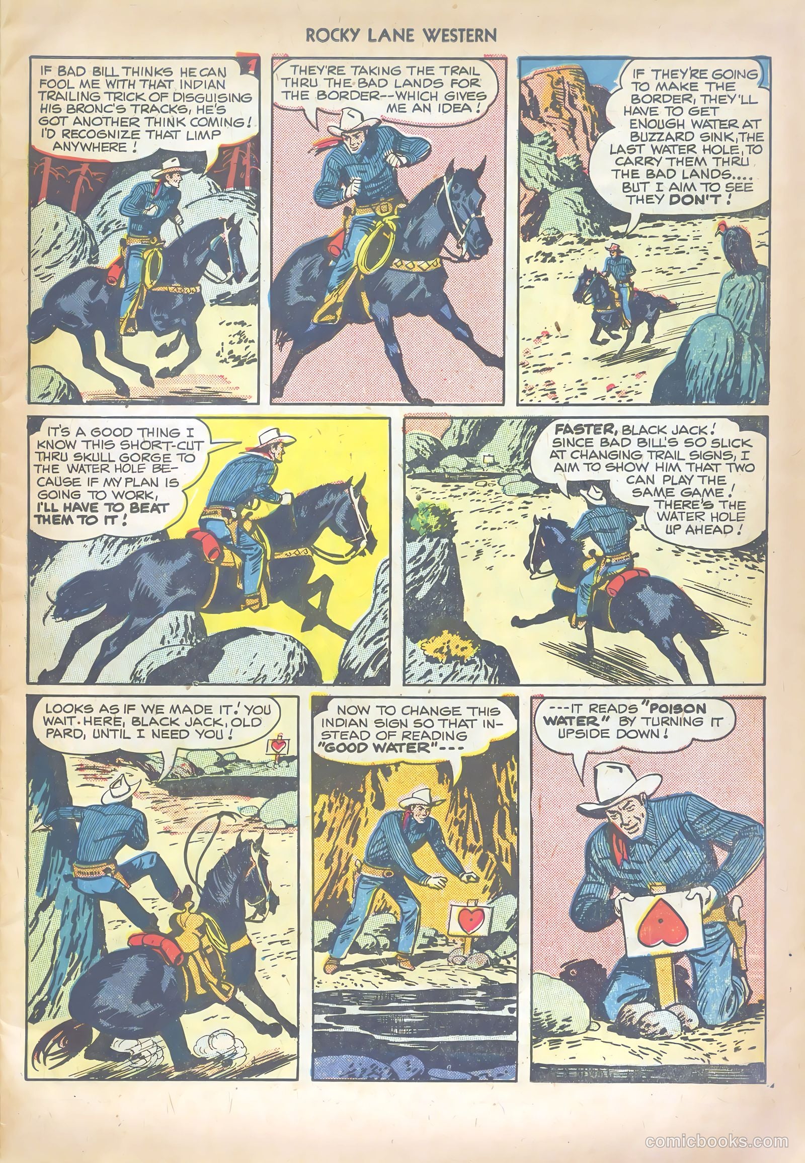 Rocky Lane Western #10 — page 11 of 36
