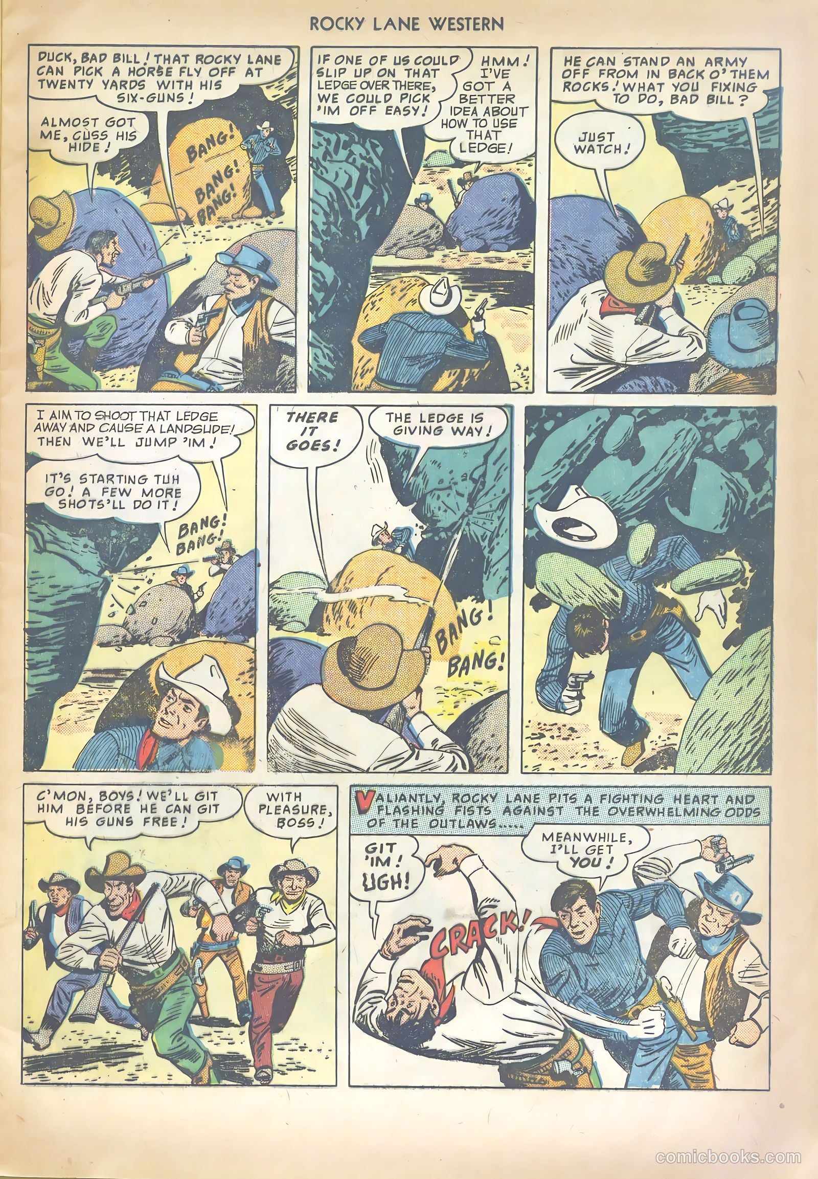 Rocky Lane Western #10 — page 13 of 36