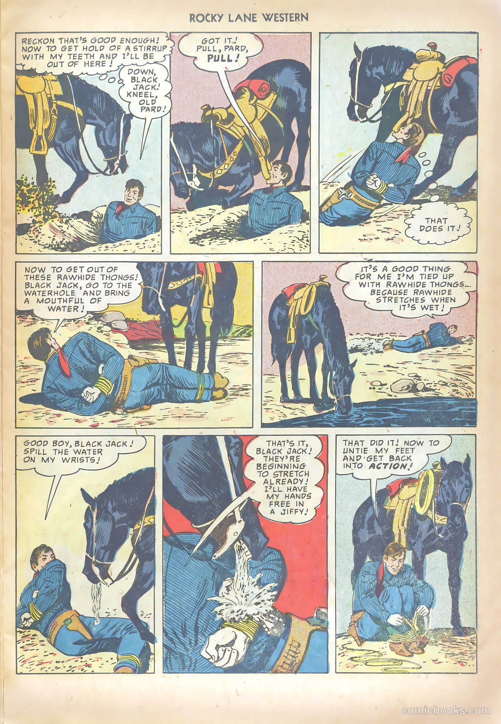 Rocky Lane Western #10 — page 15 of 36
