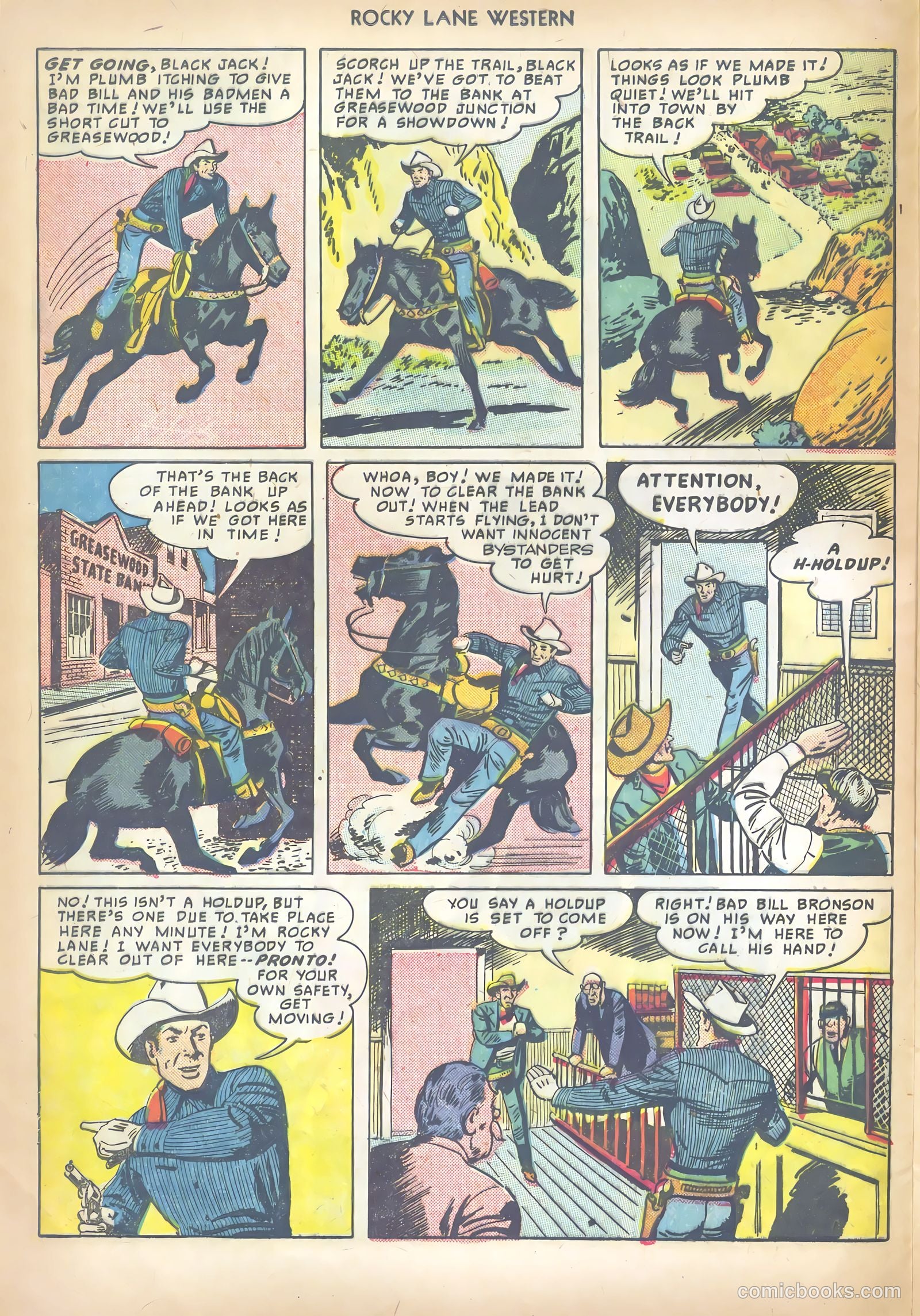 Rocky Lane Western #10 — page 16 of 36