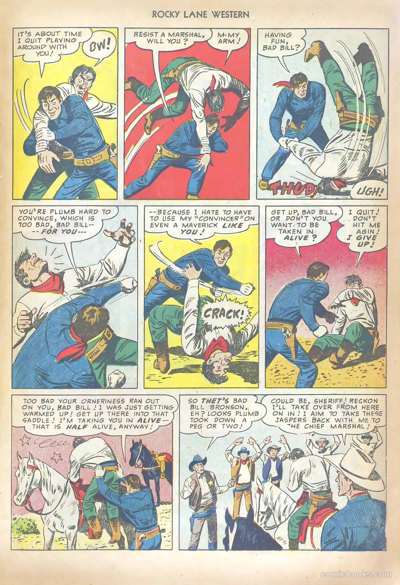 Rocky Lane Western #10 — page 19 of 36