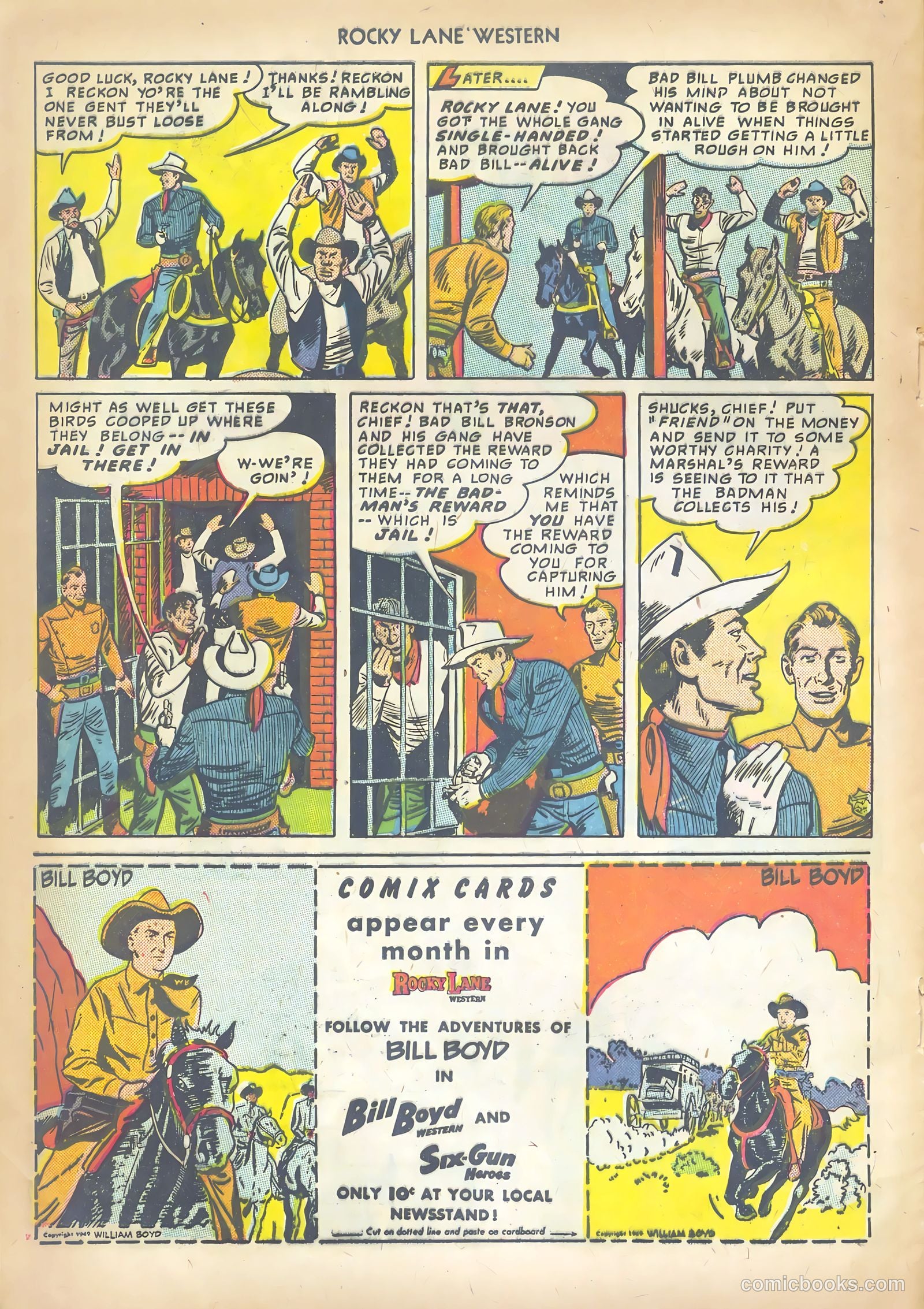 Rocky Lane Western #10 — page 20 of 36
