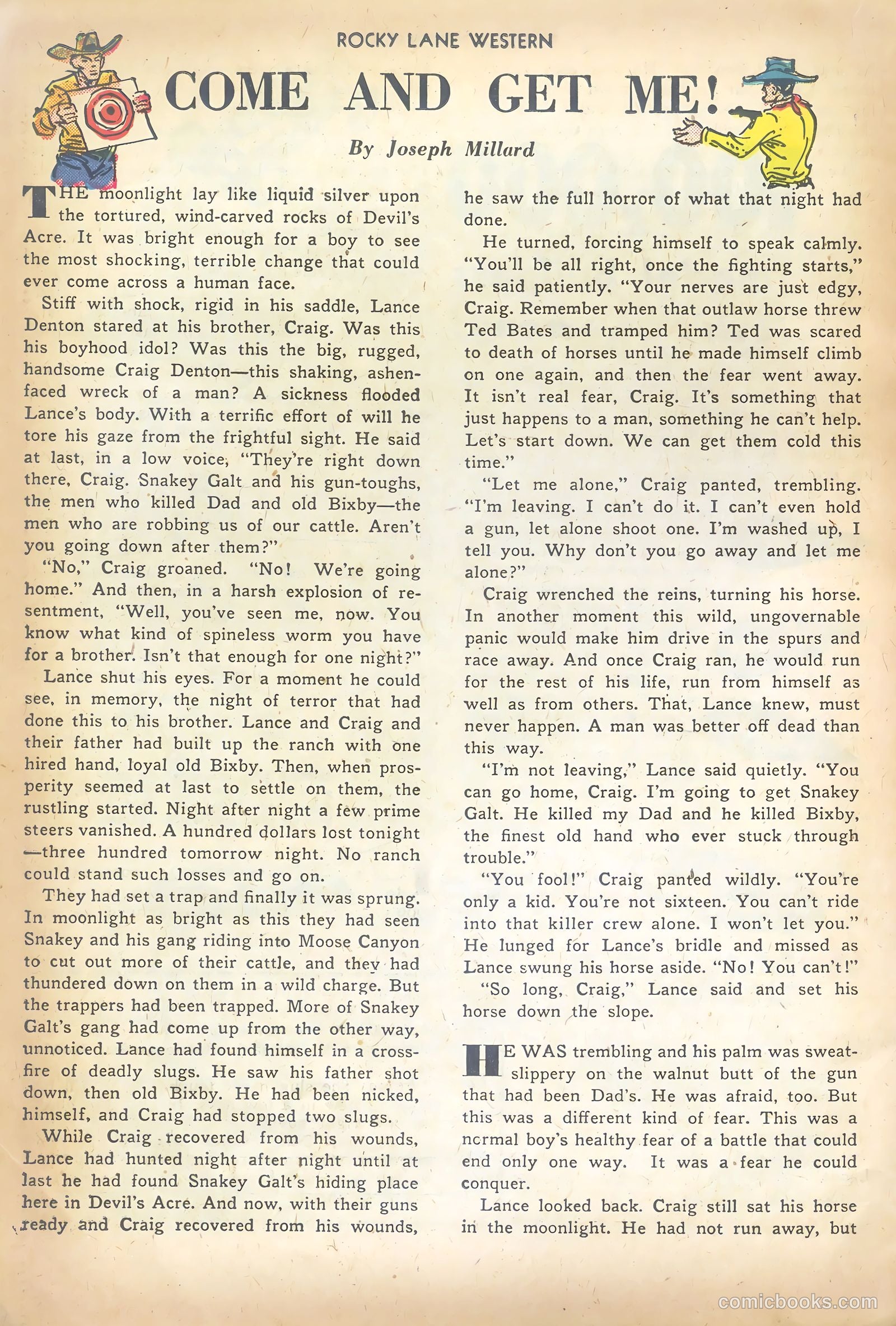 Rocky Lane Western #10 — page 22 of 36