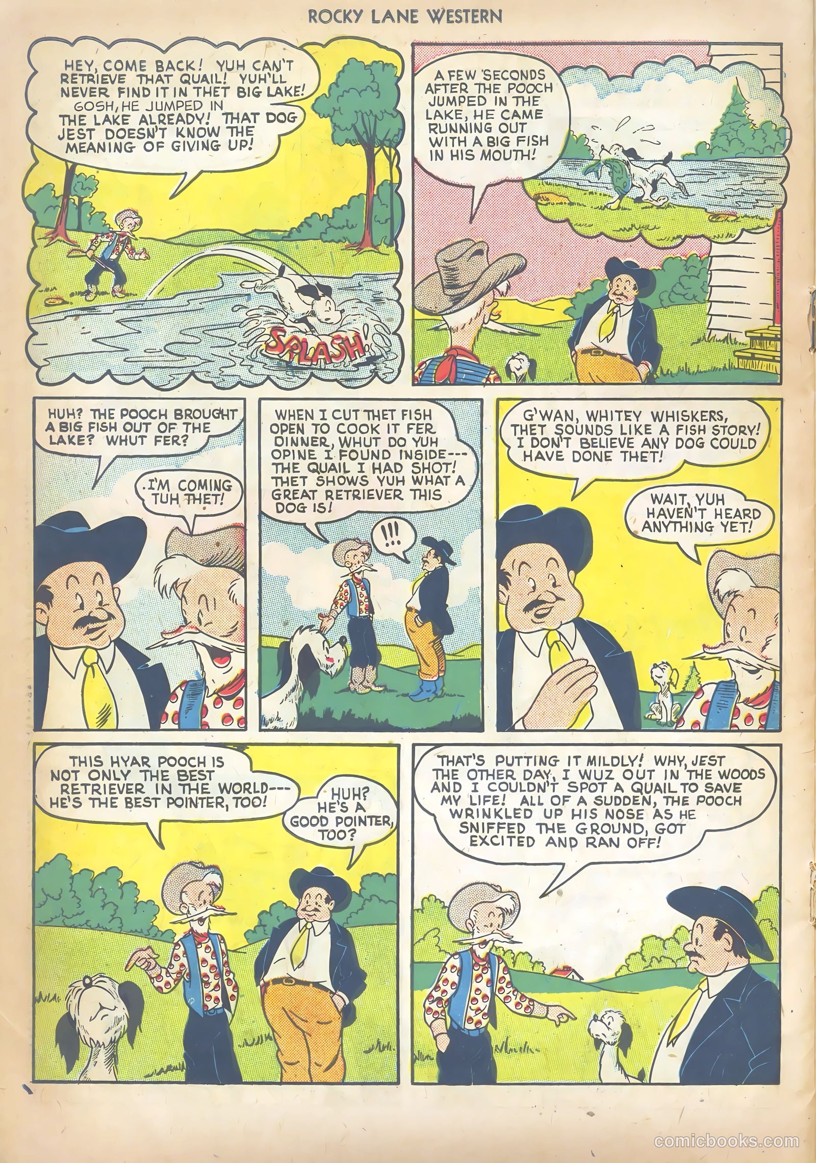 Rocky Lane Western #10 — page 26 of 36