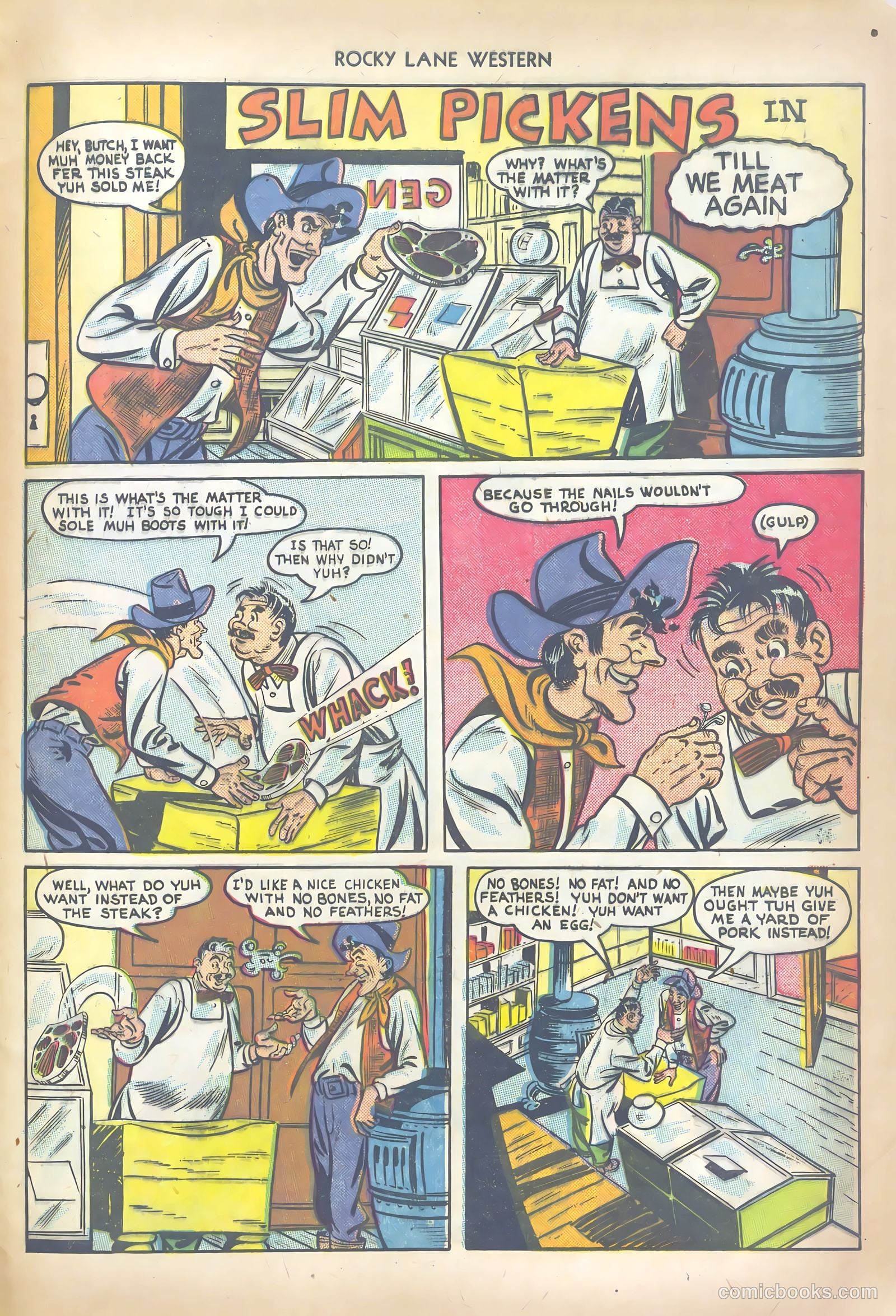 Rocky Lane Western #10 — page 29 of 36