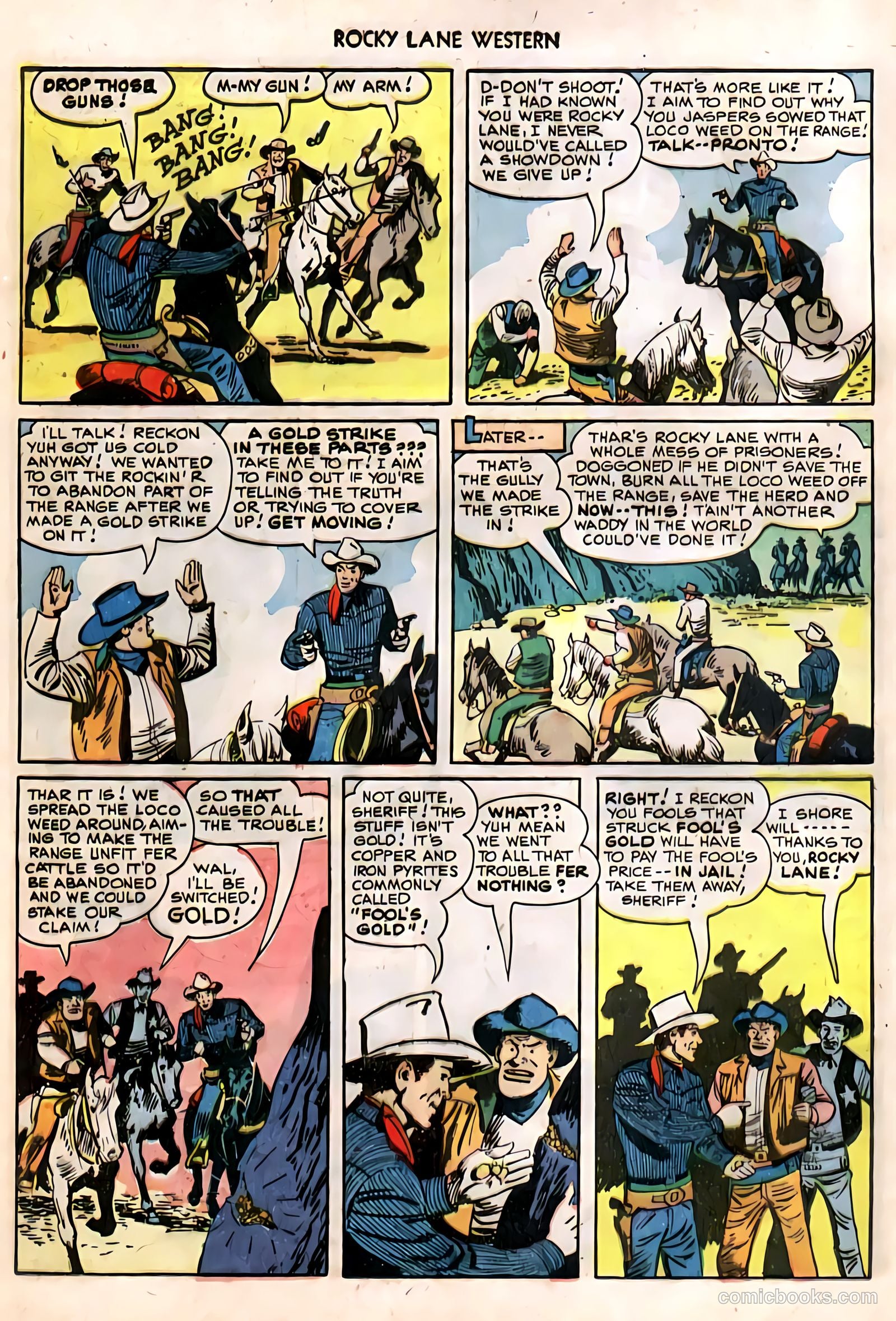 Rocky Lane Western #11 — page 11 of 50