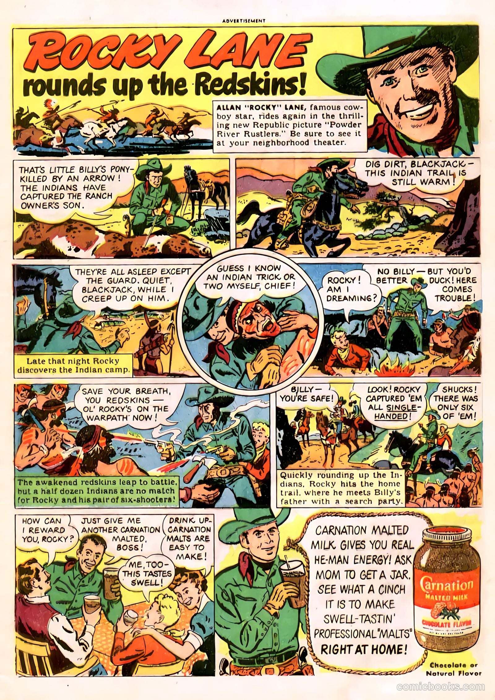 Rocky Lane Western #11 — page 12 of 50
