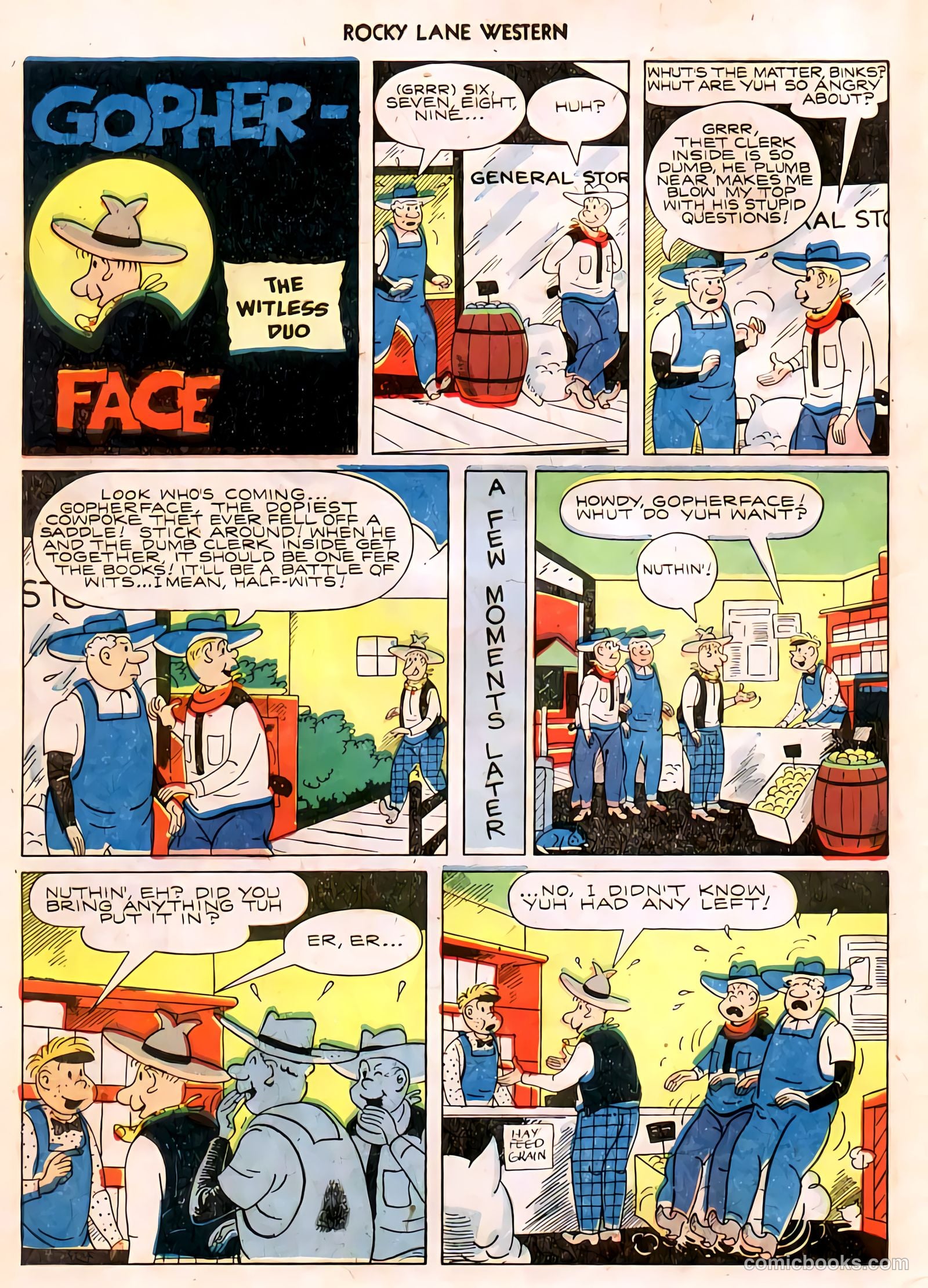 Rocky Lane Western #11 — page 13 of 50