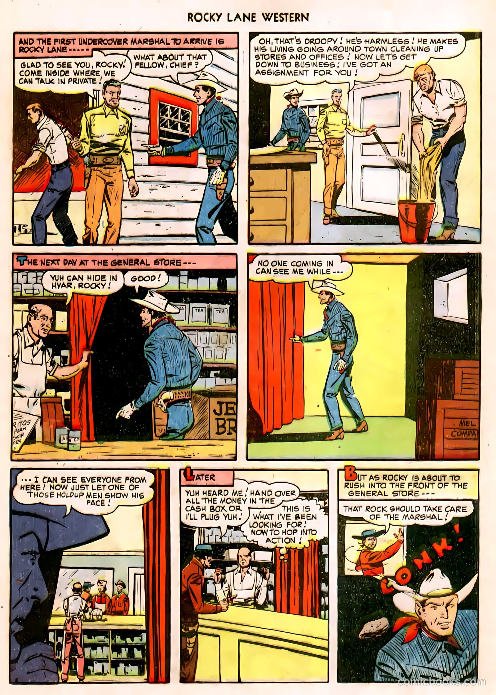 Rocky Lane Western #11 — page 15 of 50
