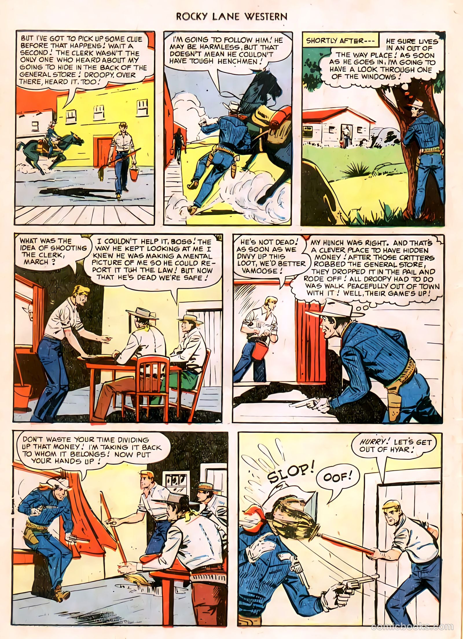 Rocky Lane Western #11 — page 17 of 50