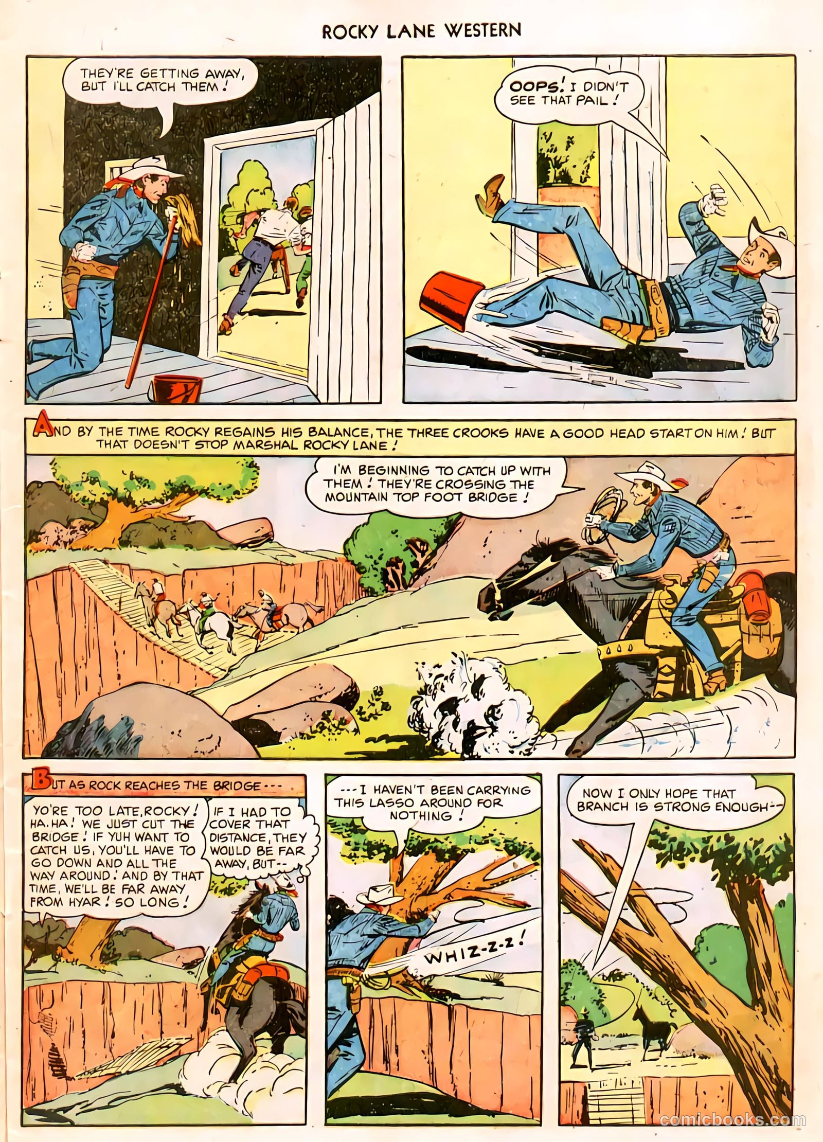 Rocky Lane Western #11 — page 18 of 50