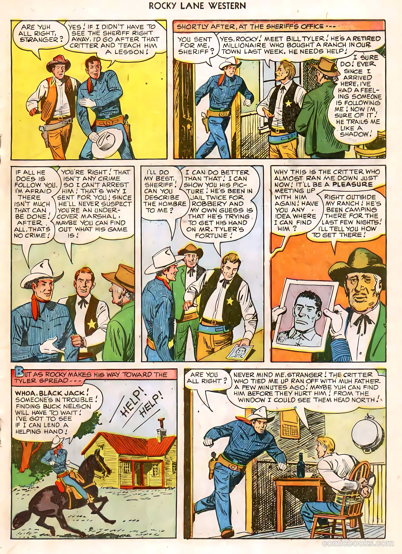 Rocky Lane Western #11 — page 26 of 50