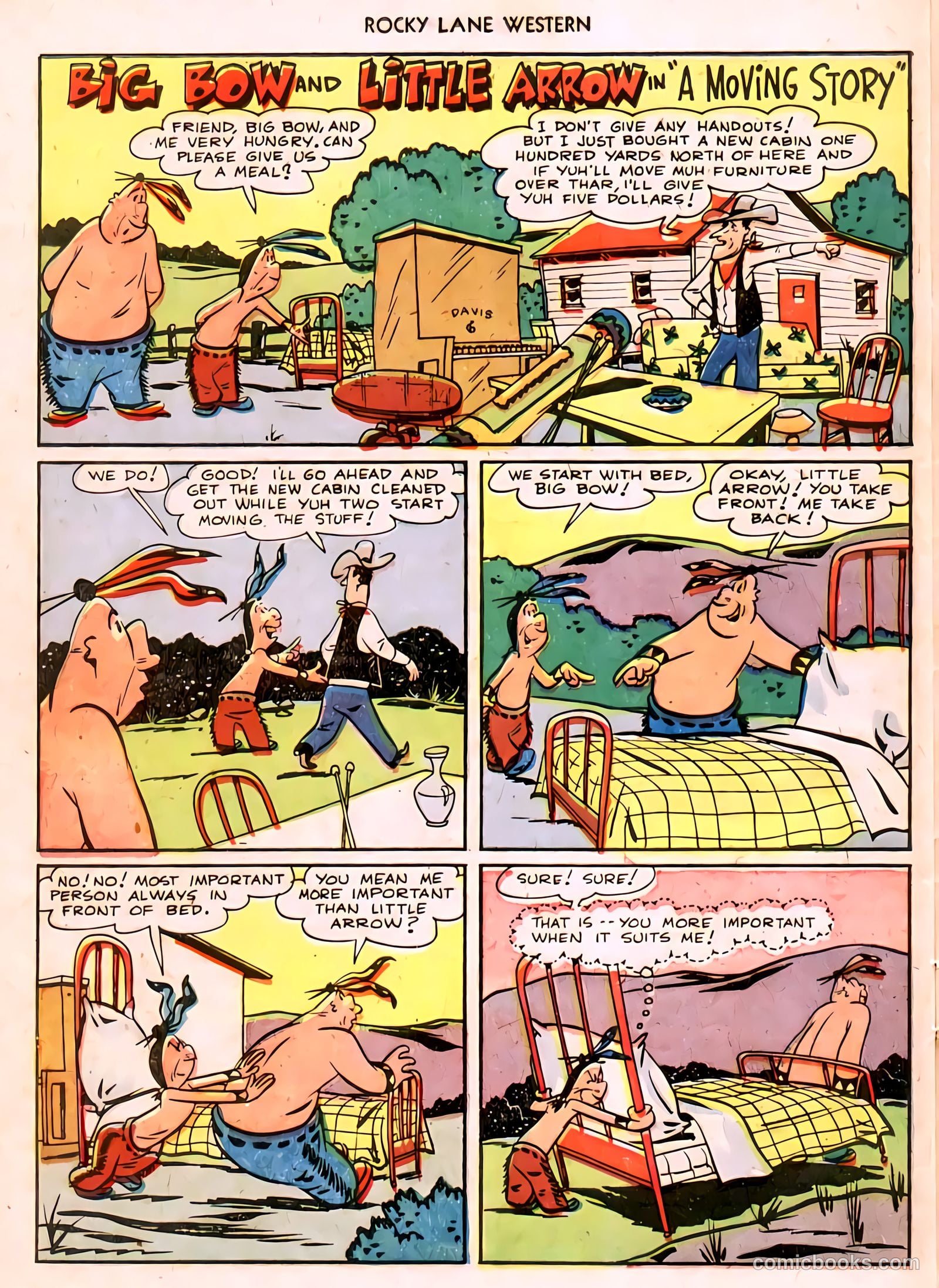 Rocky Lane Western #11 — page 37 of 50