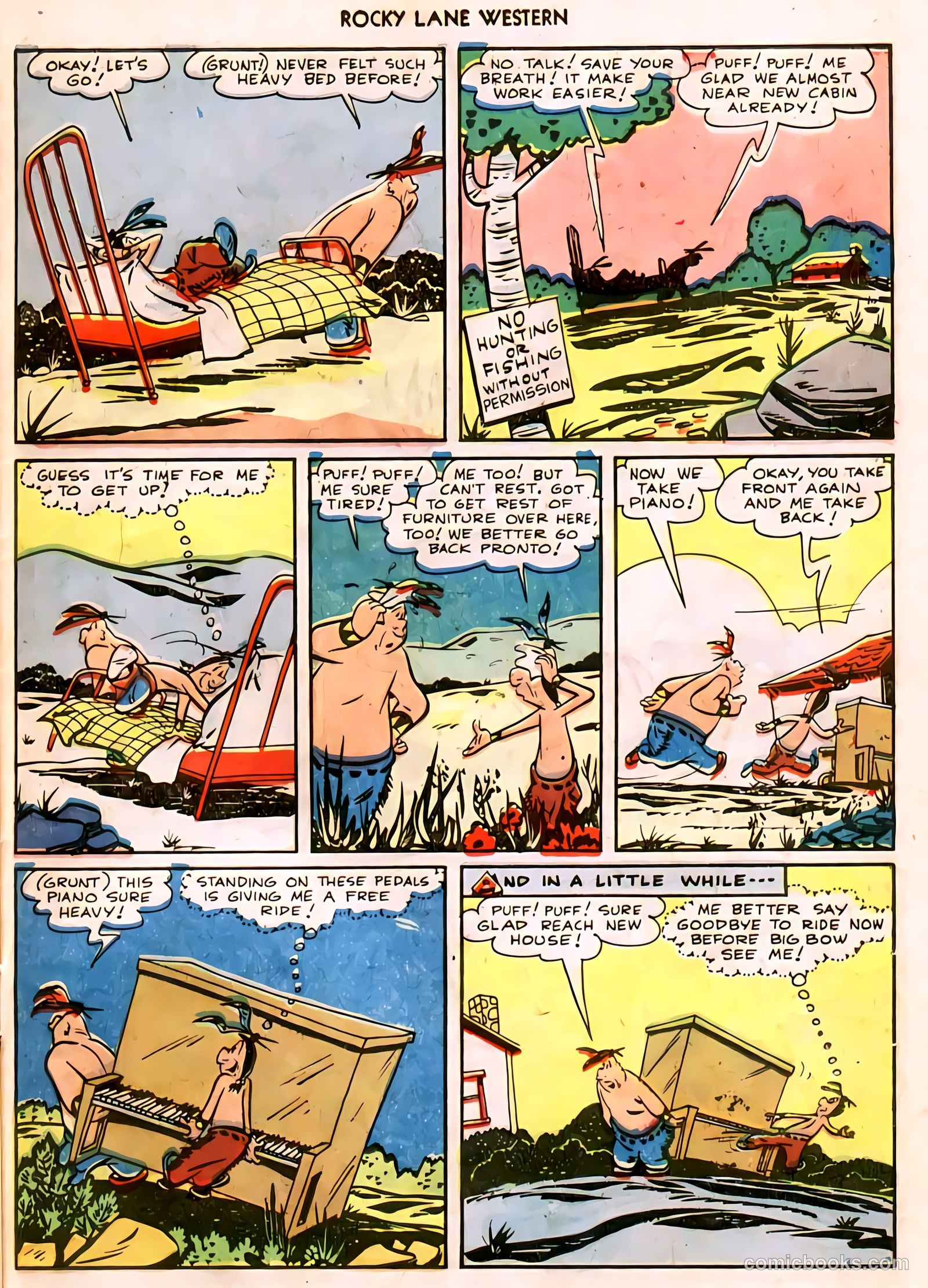 Rocky Lane Western #11 — page 38 of 50