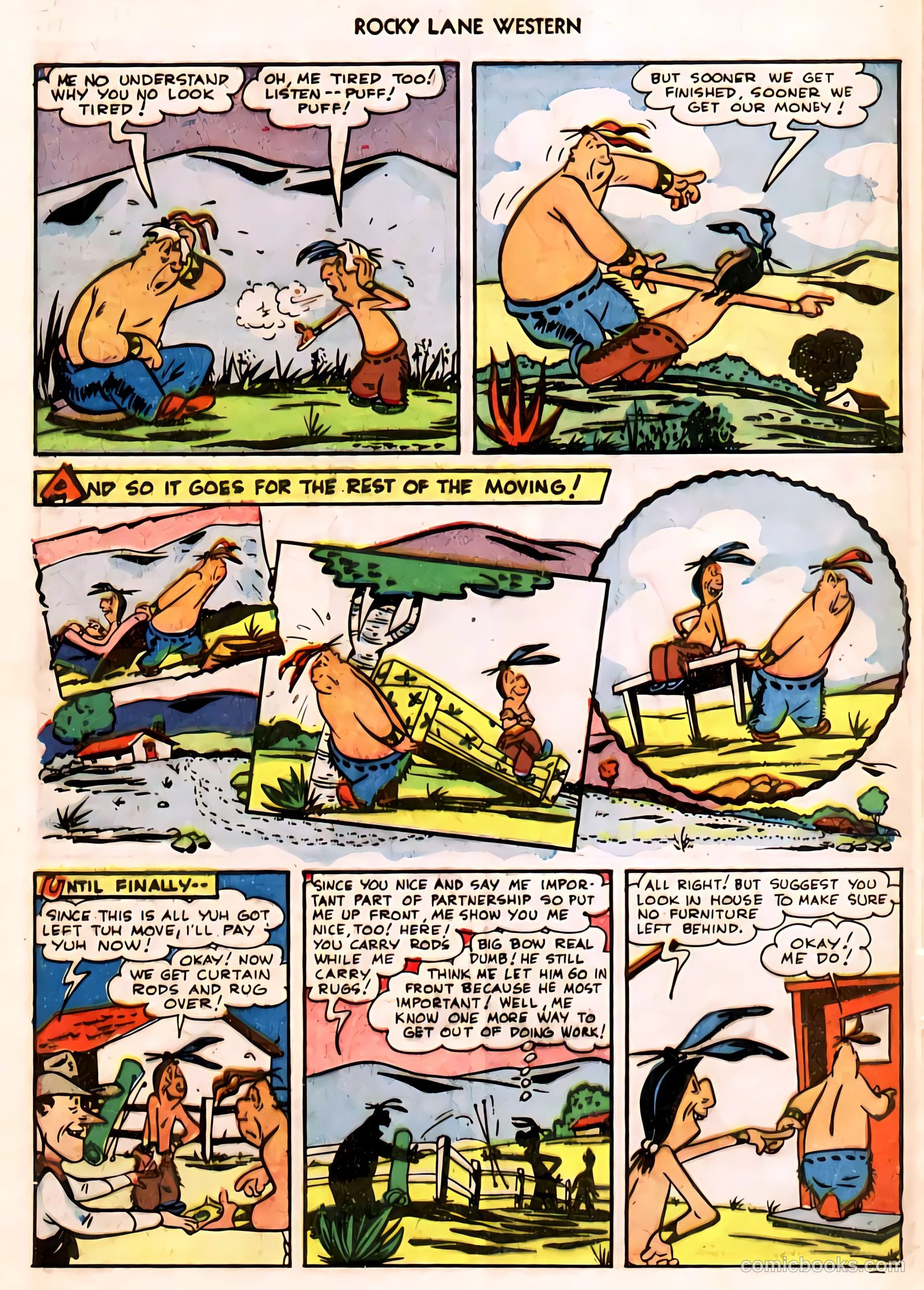 Rocky Lane Western #11 — page 39 of 50