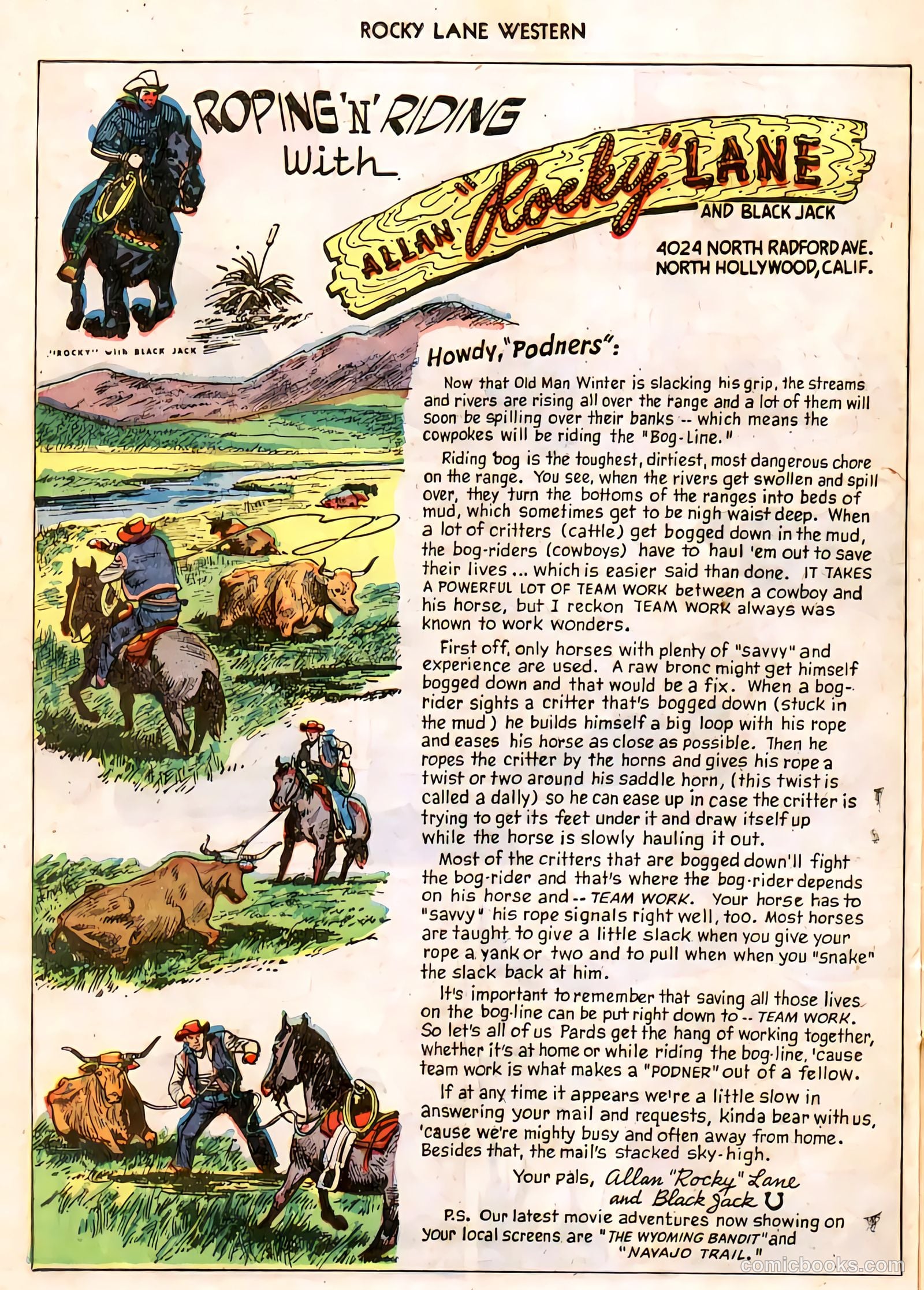 Rocky Lane Western #11 — page 41 of 50