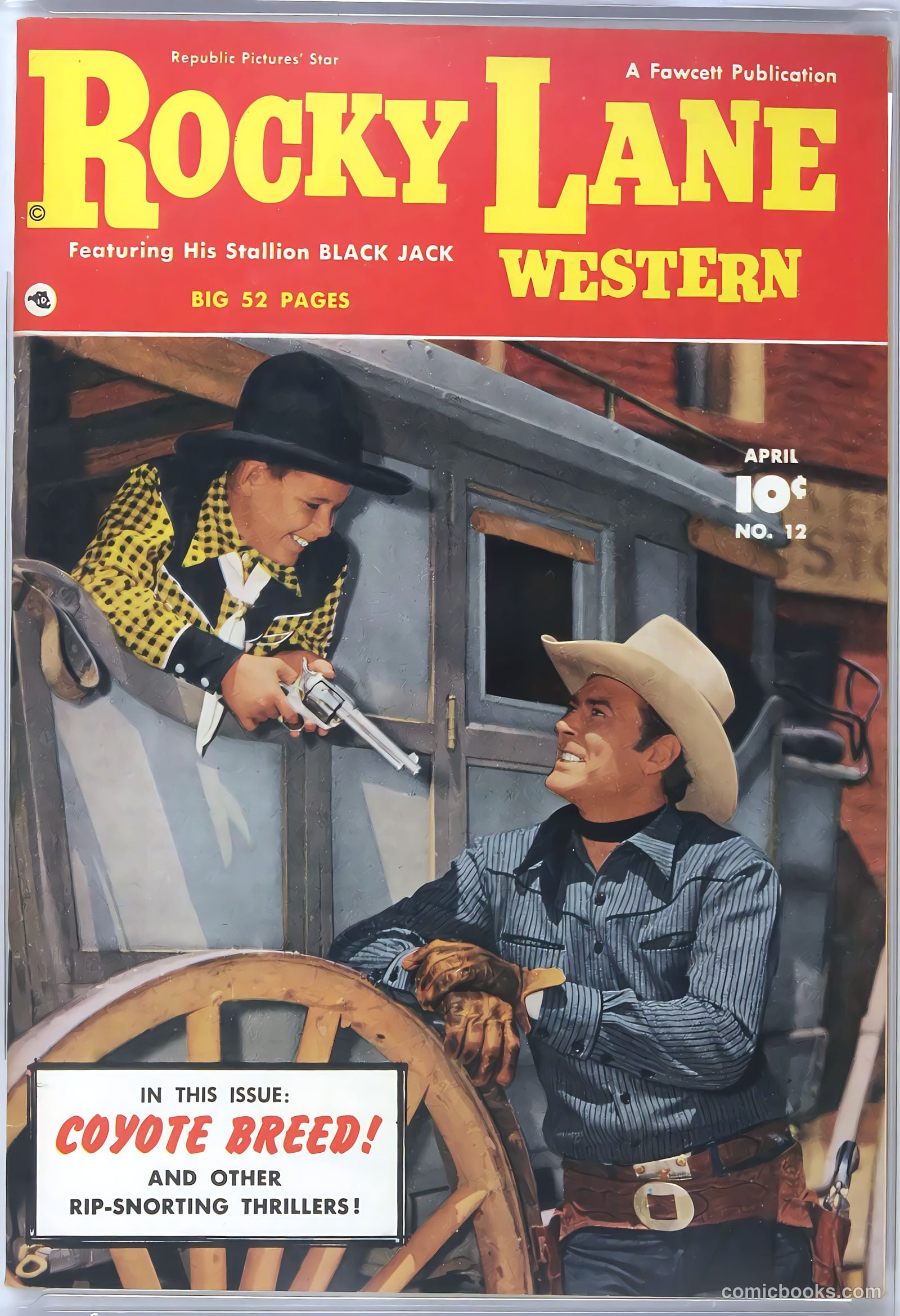 Rocky Lane Western #12 — page 1 of 52