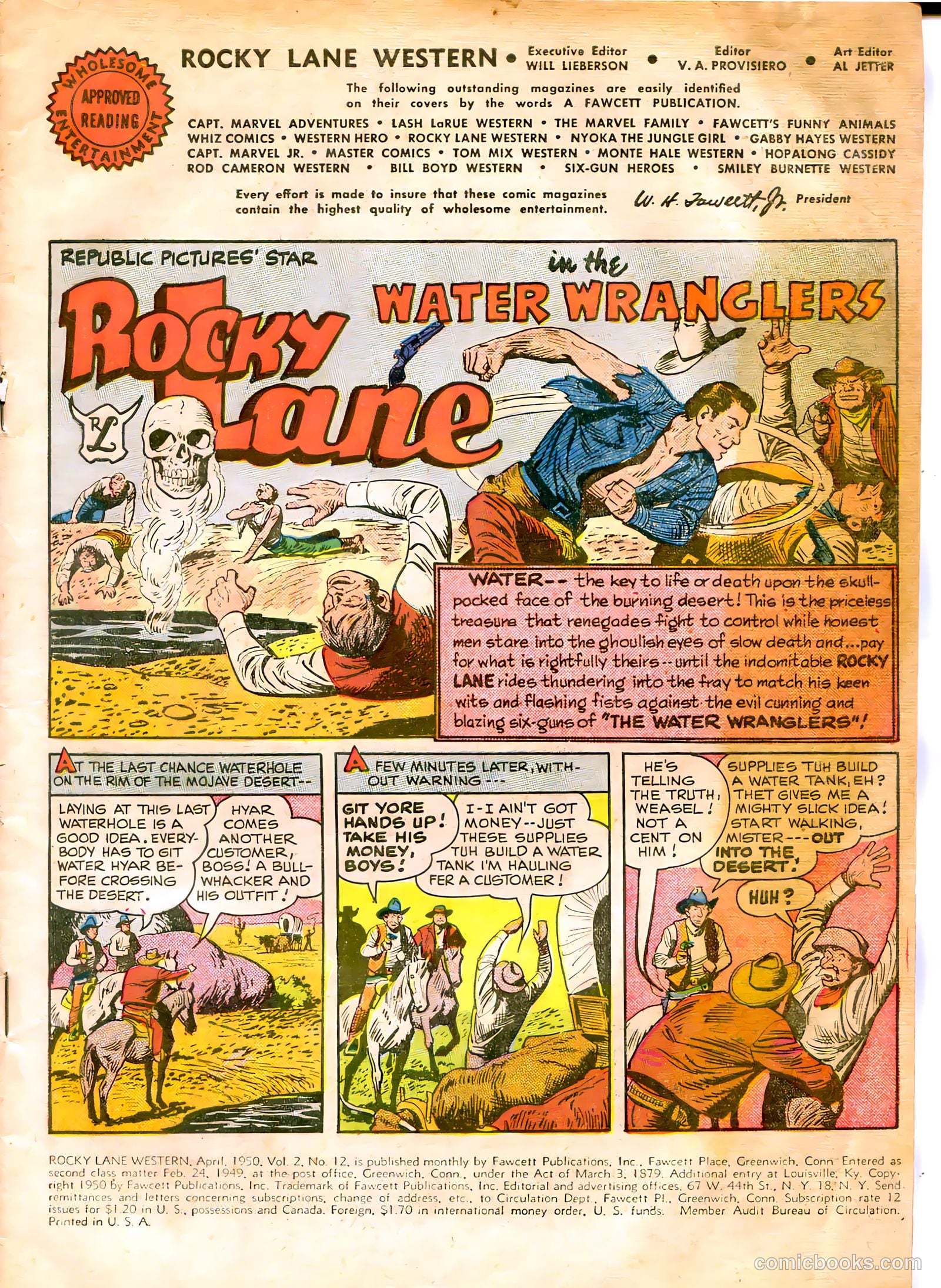 Rocky Lane Western #12 — page 3 of 52