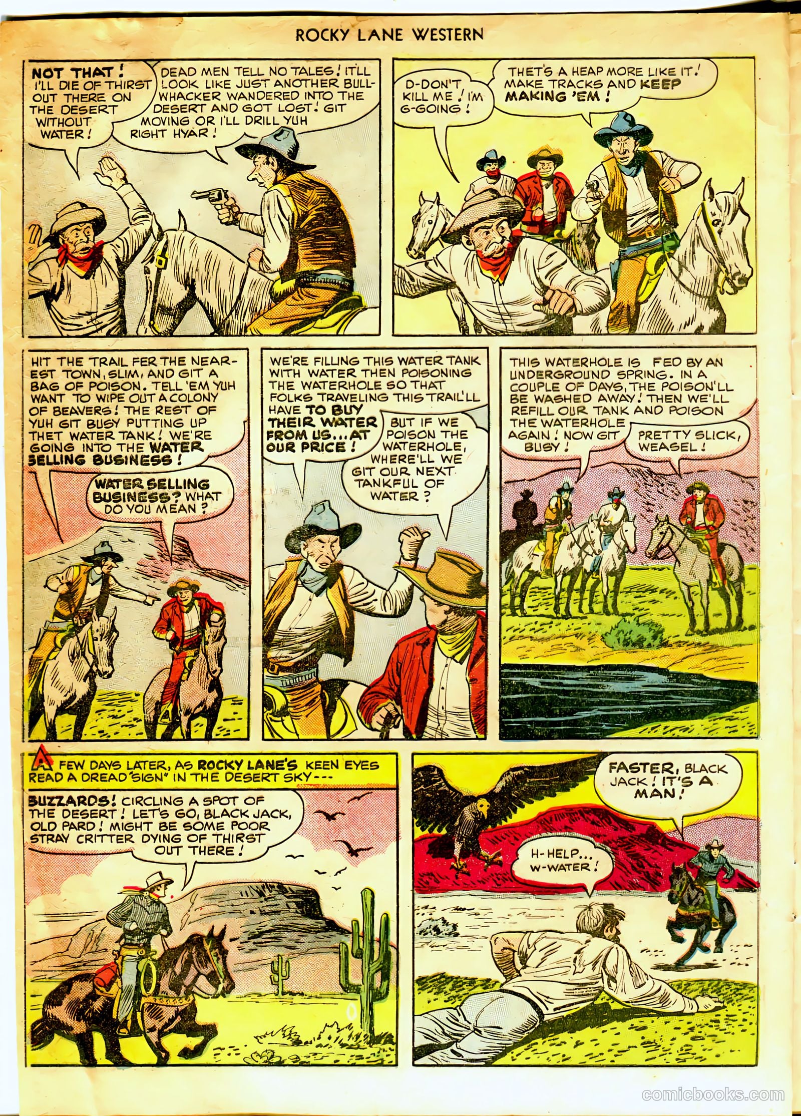 Rocky Lane Western #12 — page 4 of 52