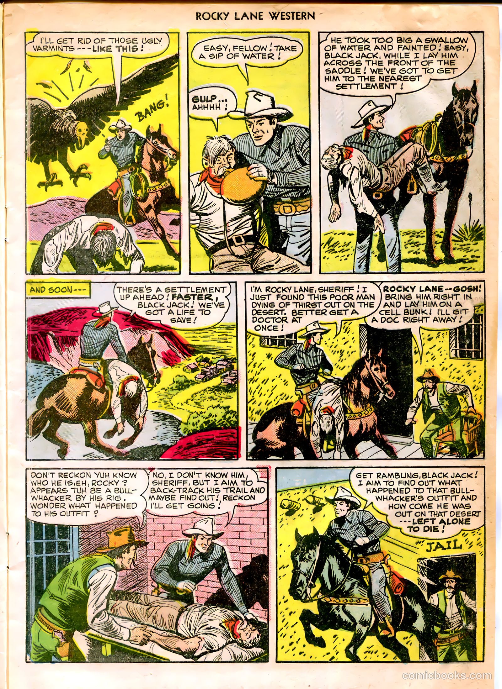 Rocky Lane Western #12 — page 5 of 52