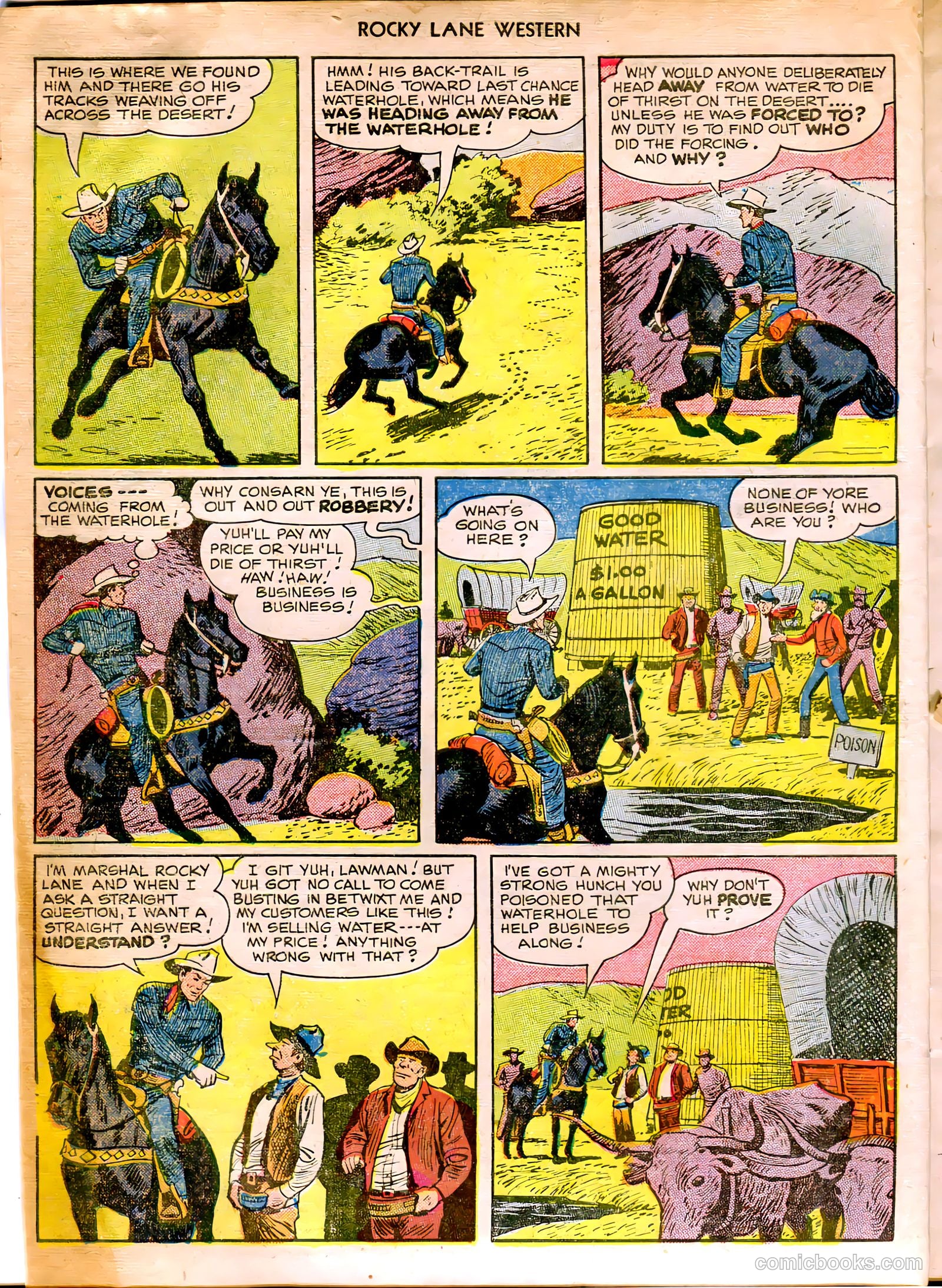 Rocky Lane Western #12 — page 6 of 52