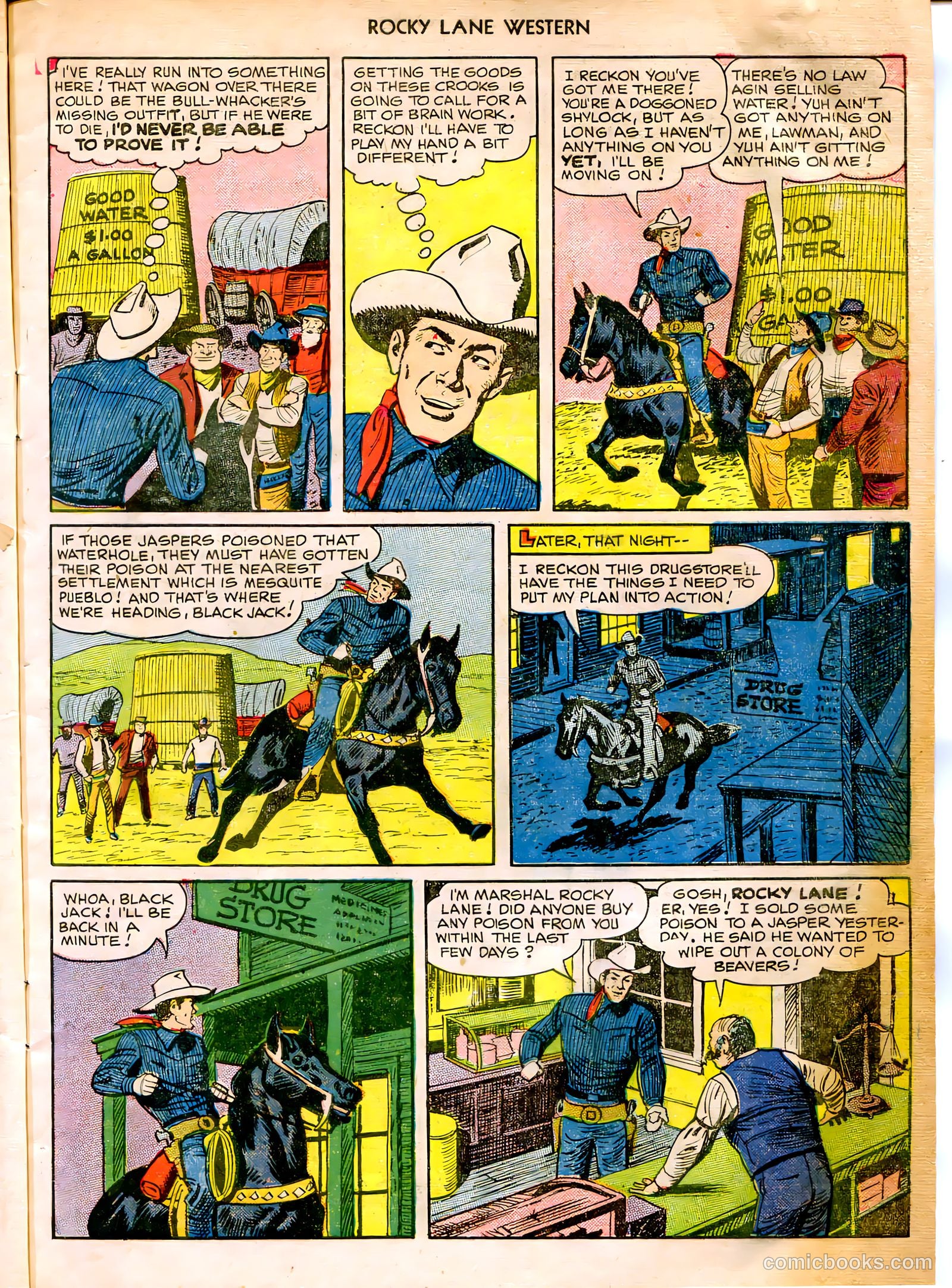 Rocky Lane Western #12 — page 7 of 52