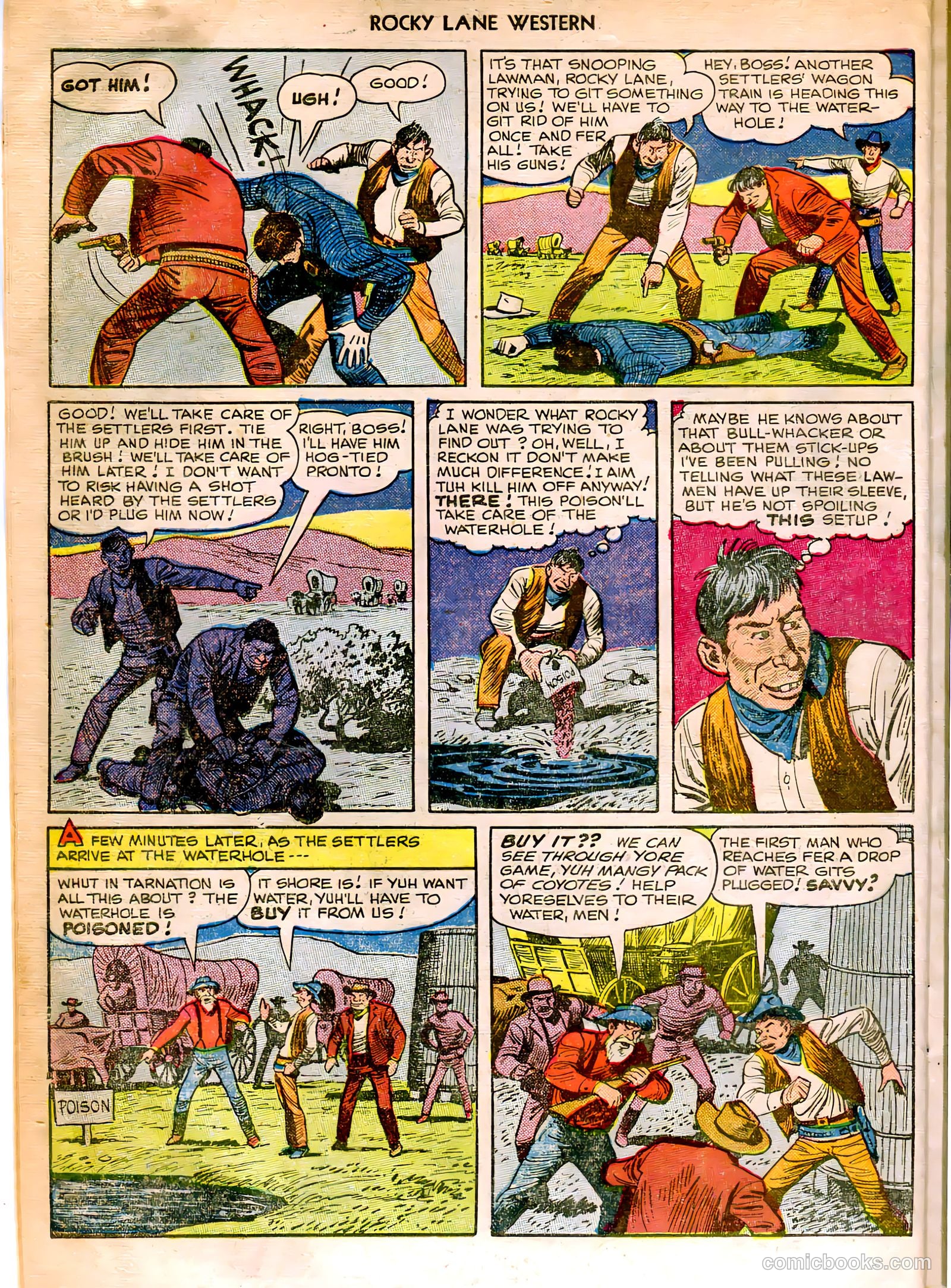 Rocky Lane Western #12 — page 10 of 52