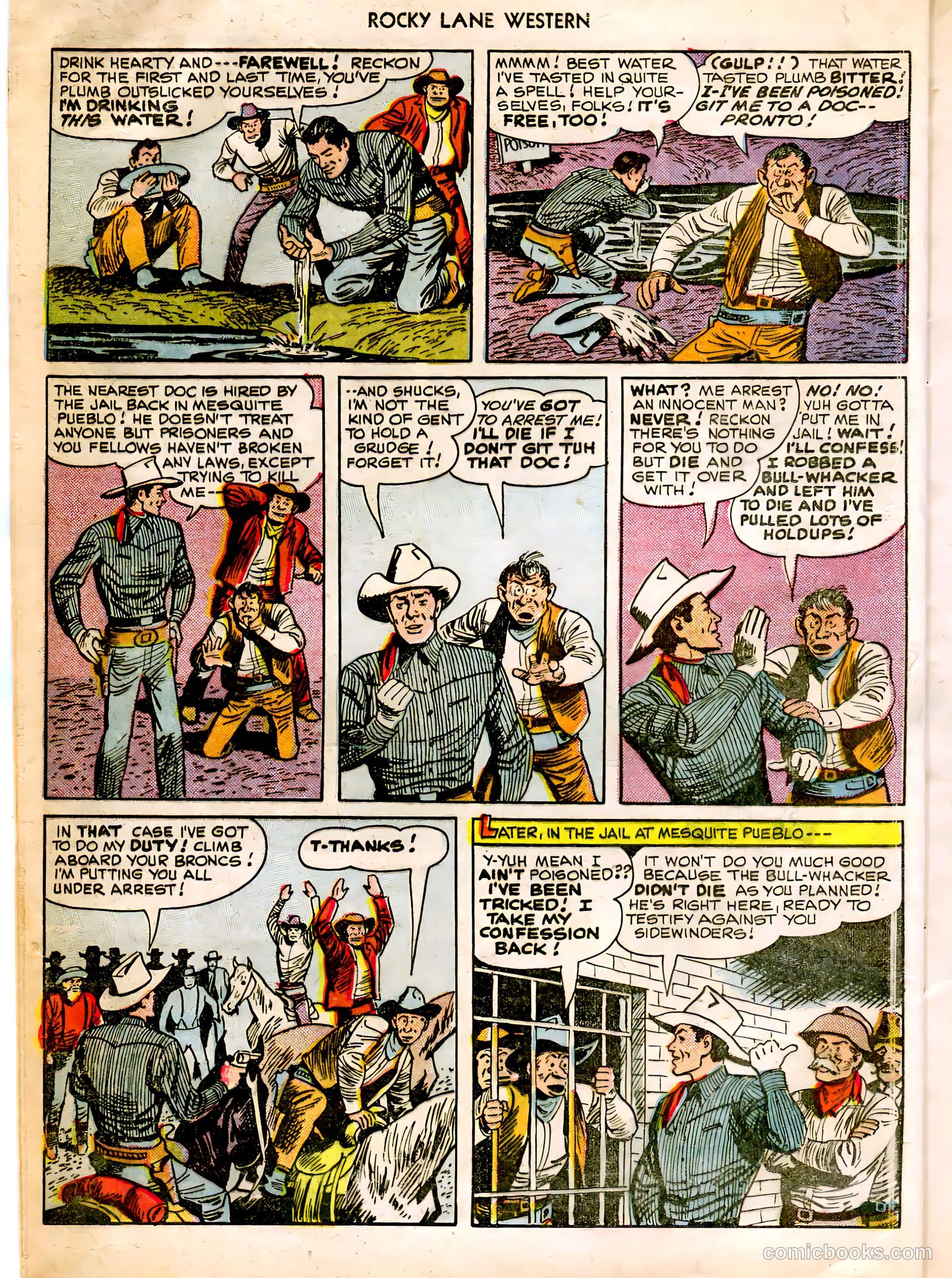 Rocky Lane Western #12 — page 12 of 52