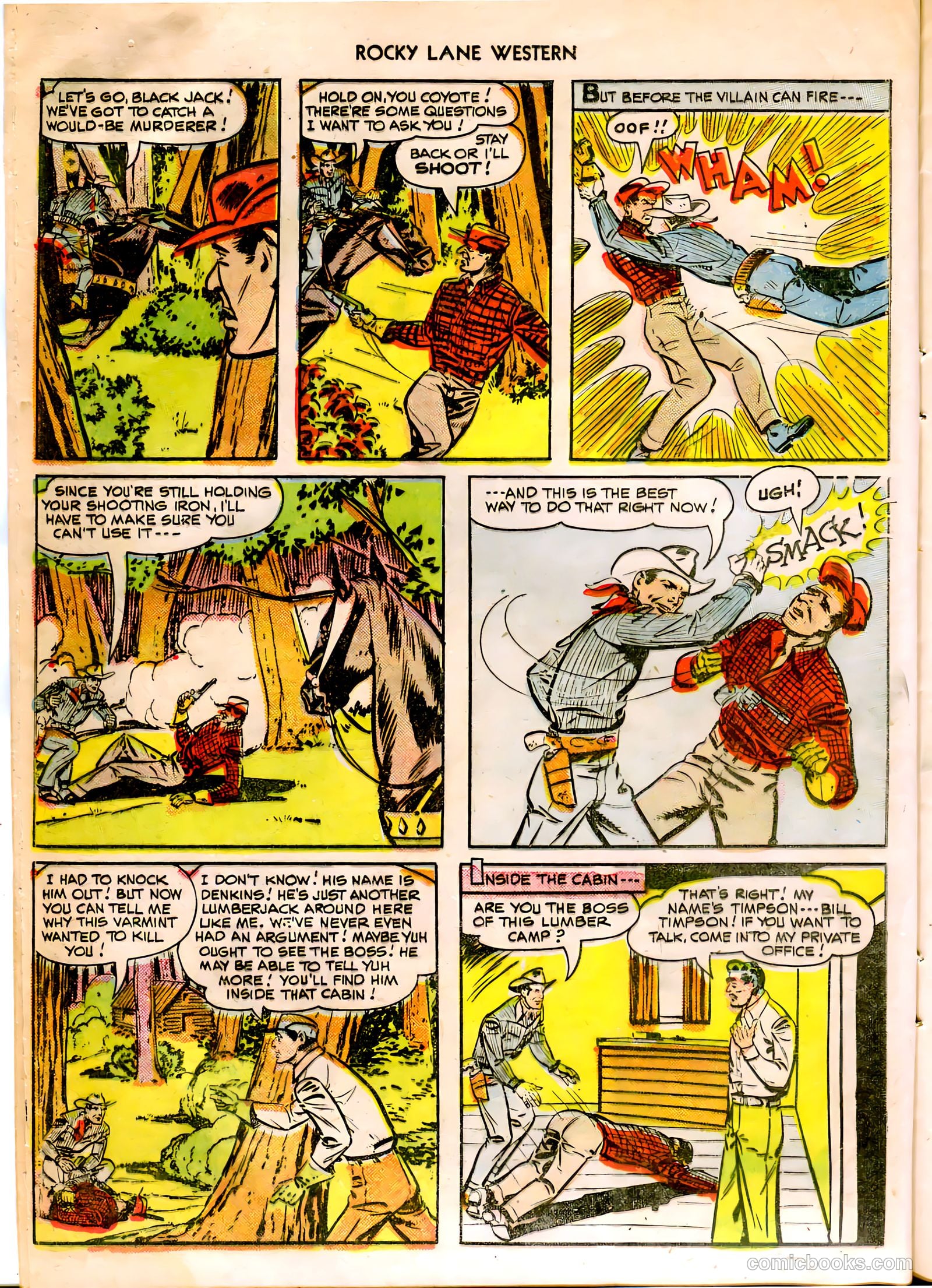 Rocky Lane Western #12 — page 16 of 52